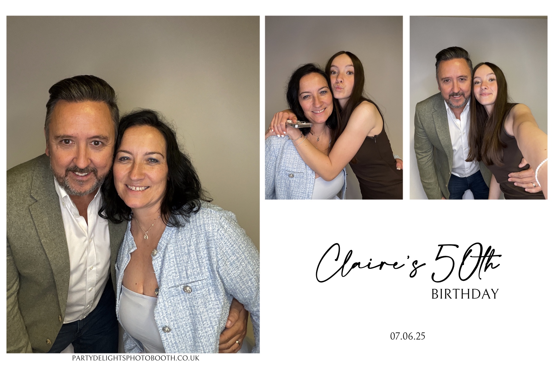 Claire’s 50th Birthday | View more photos from the event at gallery.partydelightsphotobooth.co.uk/u/PartyDelightsPhotoBooth/Claire’s-50th-Birthday