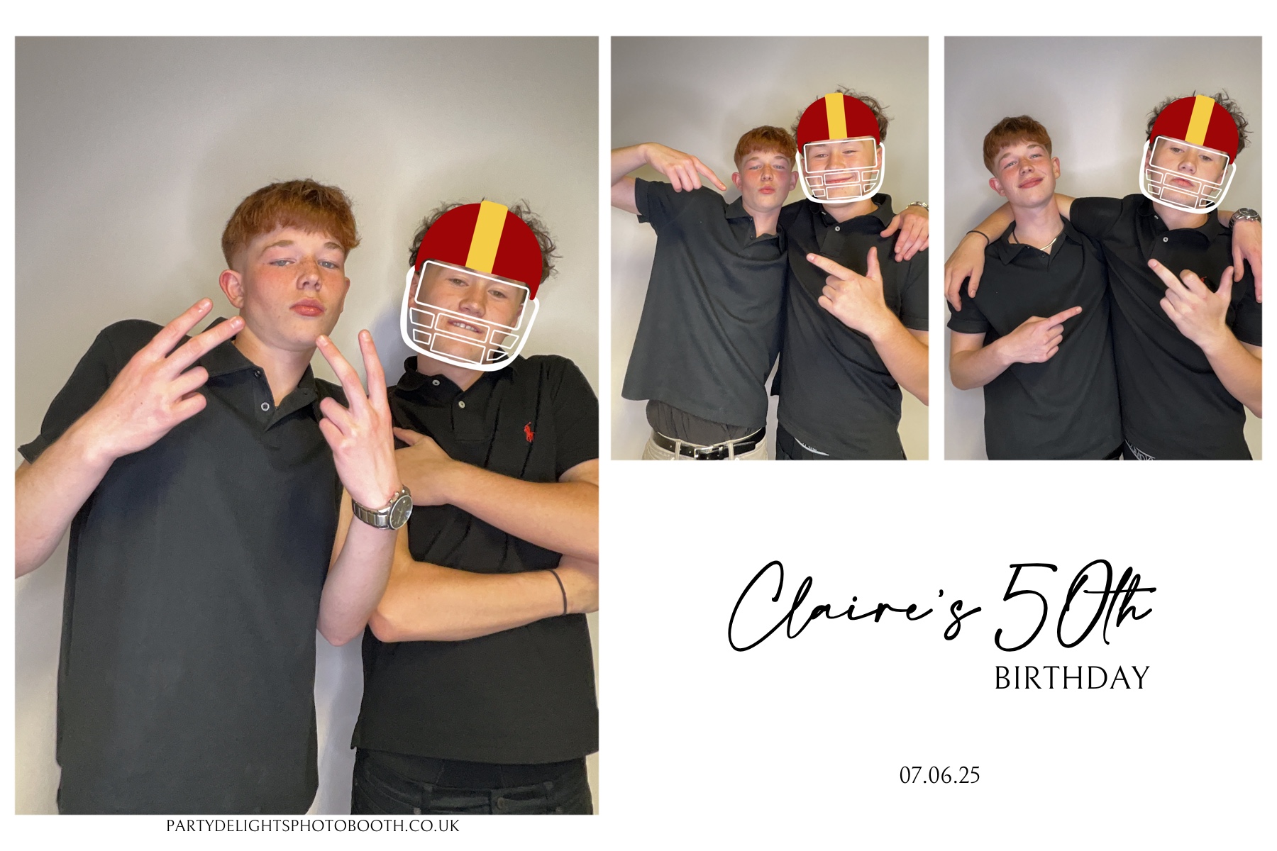 Claire’s 50th Birthday | View more photos from the event at gallery.partydelightsphotobooth.co.uk/u/PartyDelightsPhotoBooth/Claire’s-50th-Birthday