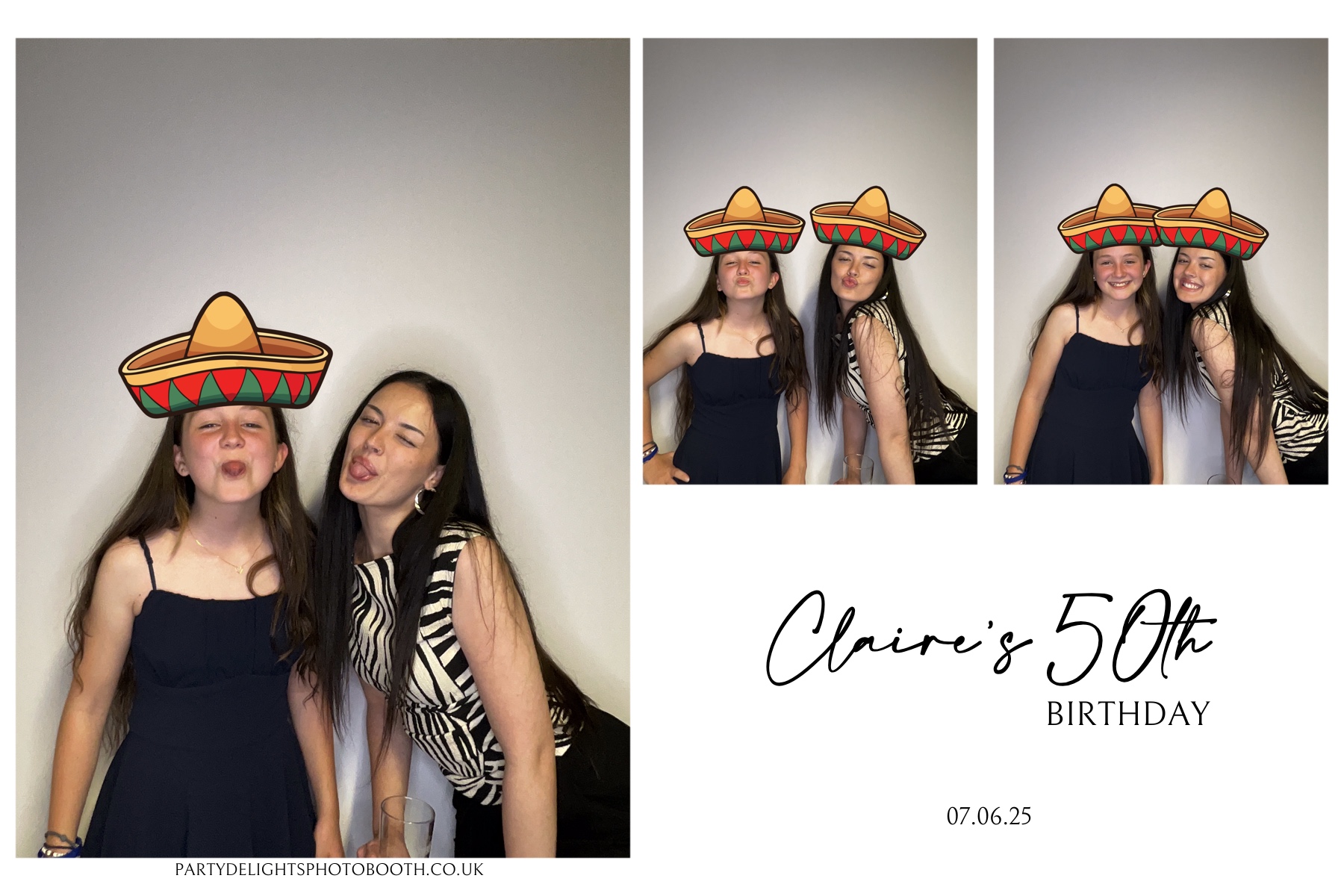 Claire’s 50th Birthday | View more photos from the event at gallery.partydelightsphotobooth.co.uk/u/PartyDelightsPhotoBooth/Claire’s-50th-Birthday