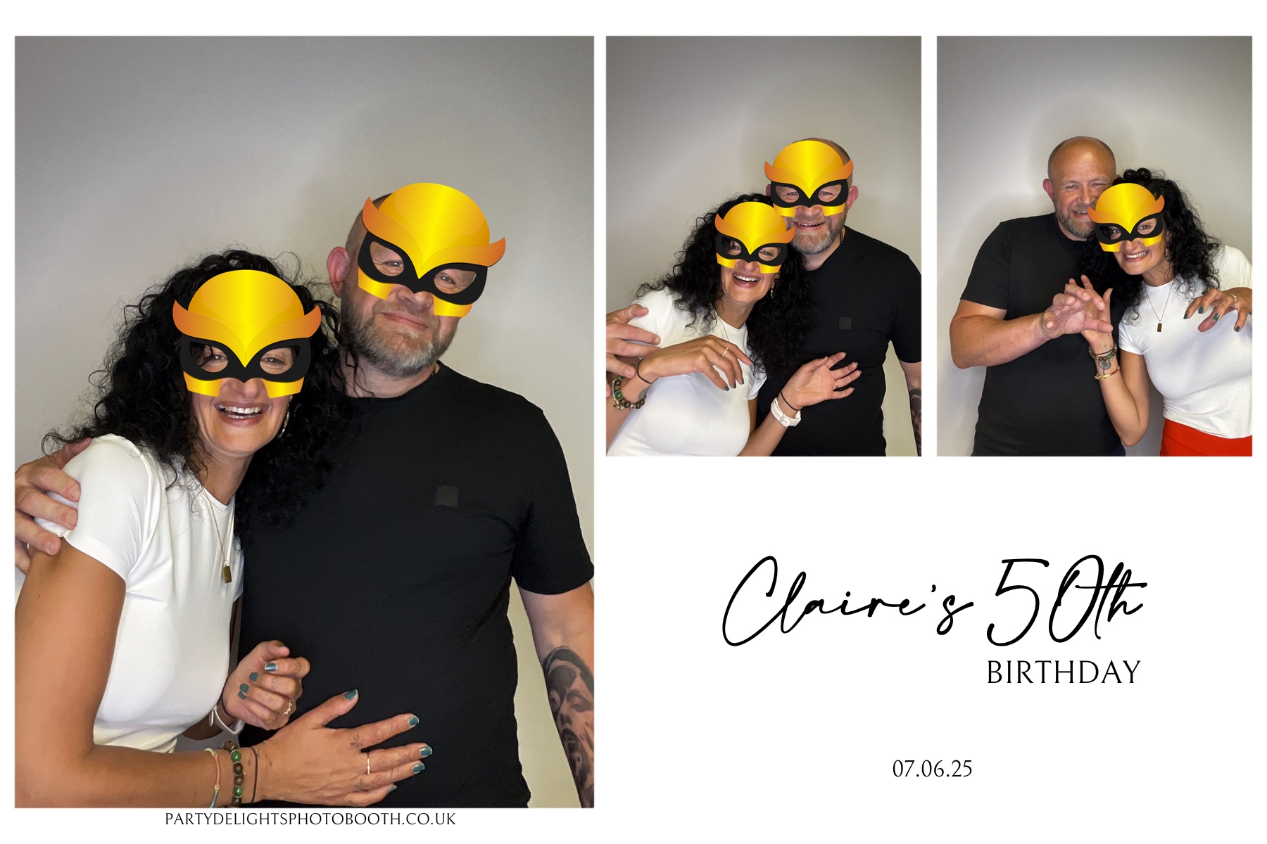 Claire’s 50th Birthday | View more photos from the event at gallery.partydelightsphotobooth.co.uk/u/PartyDelightsPhotoBooth/Claire’s-50th-Birthday