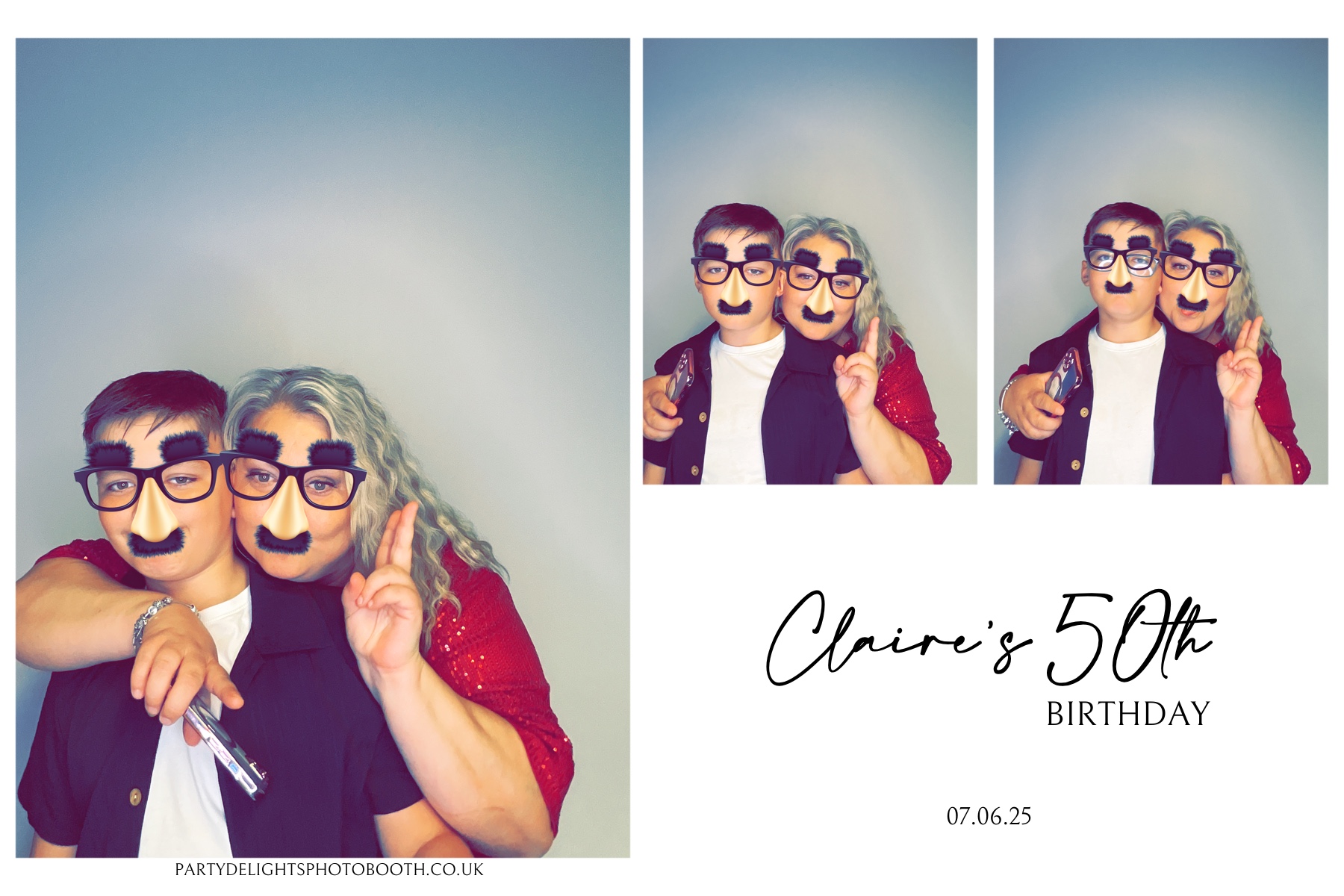 Claire’s 50th Birthday | View more photos from the event at gallery.partydelightsphotobooth.co.uk/u/PartyDelightsPhotoBooth/Claire’s-50th-Birthday