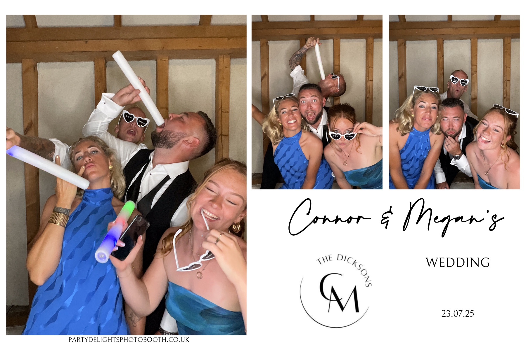 Connor and Megan's Wedding | View more photos from the event at gallery.partydelightsphotobooth.co.uk/u/PartyDelightsPhotoBooth/Connor-and-Megans-Wedding