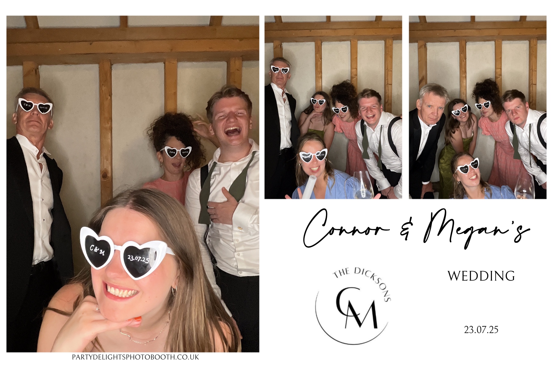 Connor and Megan's Wedding | View more photos from the event at gallery.partydelightsphotobooth.co.uk/u/PartyDelightsPhotoBooth/Connor-and-Megans-Wedding