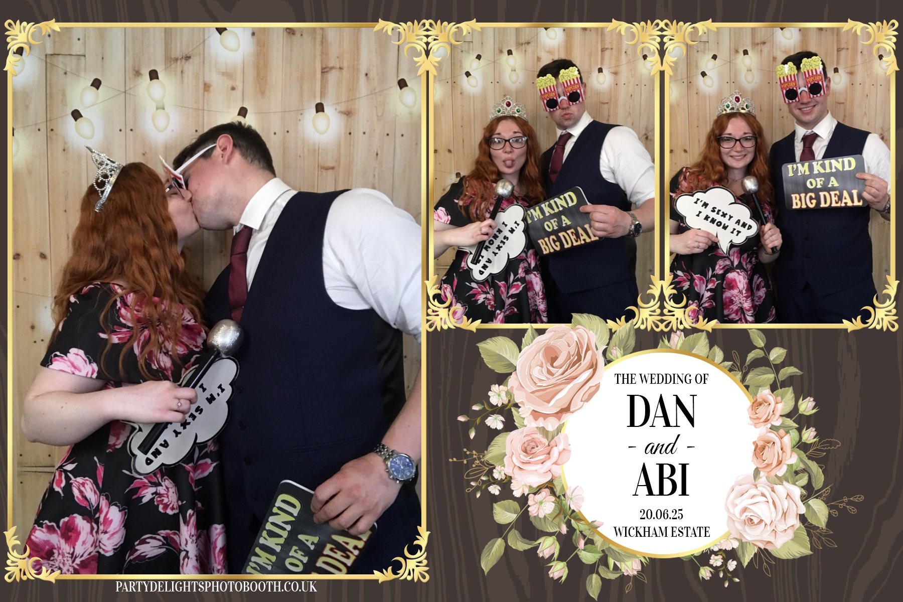 Dan and Abi's Wedding | View more photos from the event at gallery.partydelightsphotobooth.co.uk/u/PartyDelightsPhotoBooth/Dan-and-Abis-Wedding
