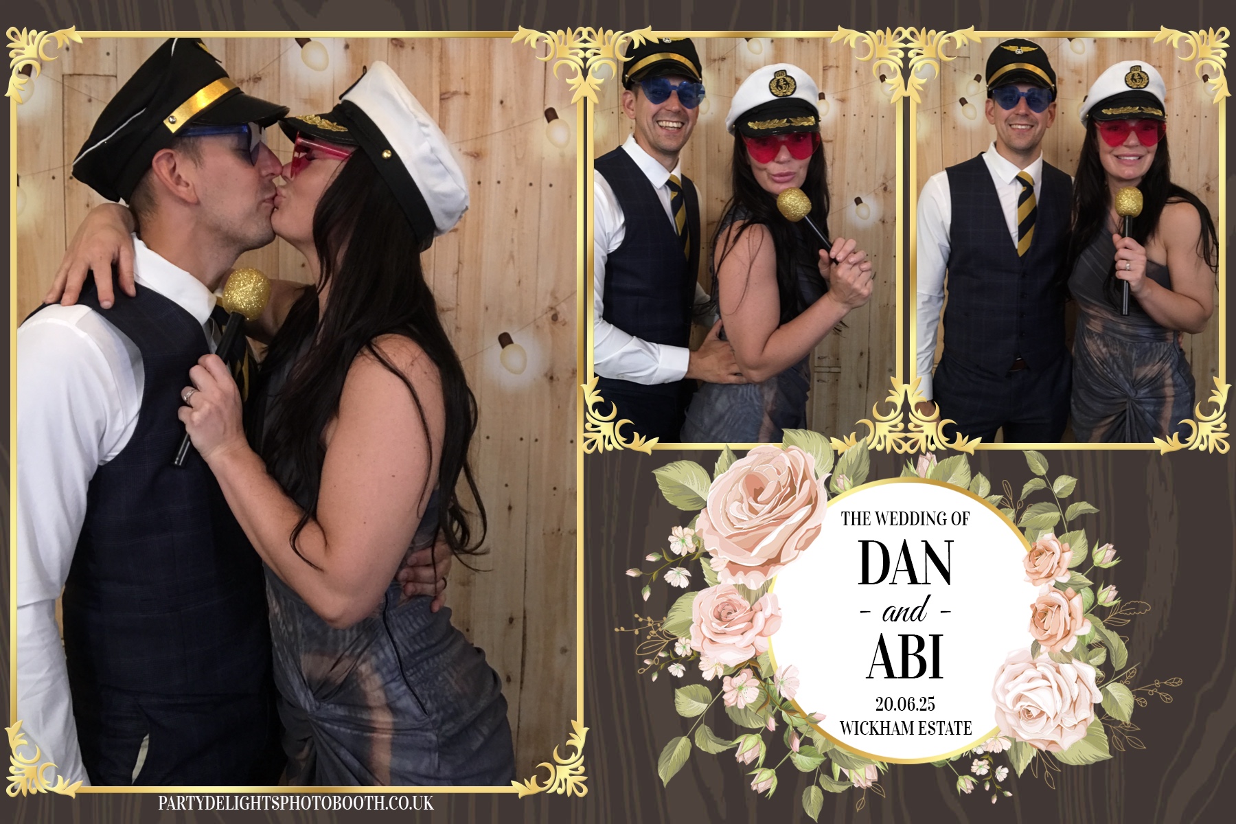 Dan and Abi's Wedding | View more photos from the event at gallery.partydelightsphotobooth.co.uk/u/PartyDelightsPhotoBooth/Dan-and-Abis-Wedding