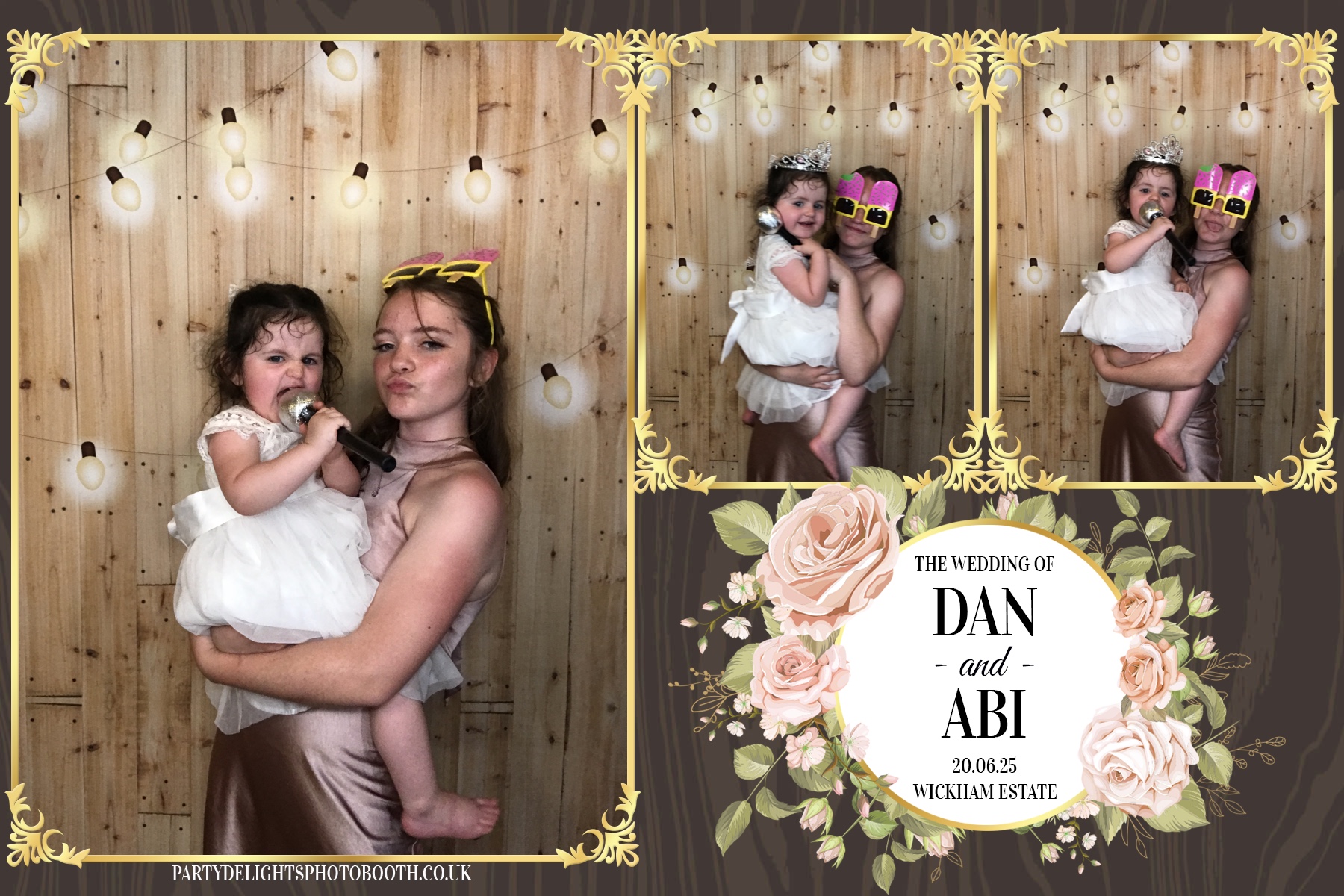 Dan and Abi's Wedding | View more photos from the event at gallery.partydelightsphotobooth.co.uk/u/PartyDelightsPhotoBooth/Dan-and-Abis-Wedding