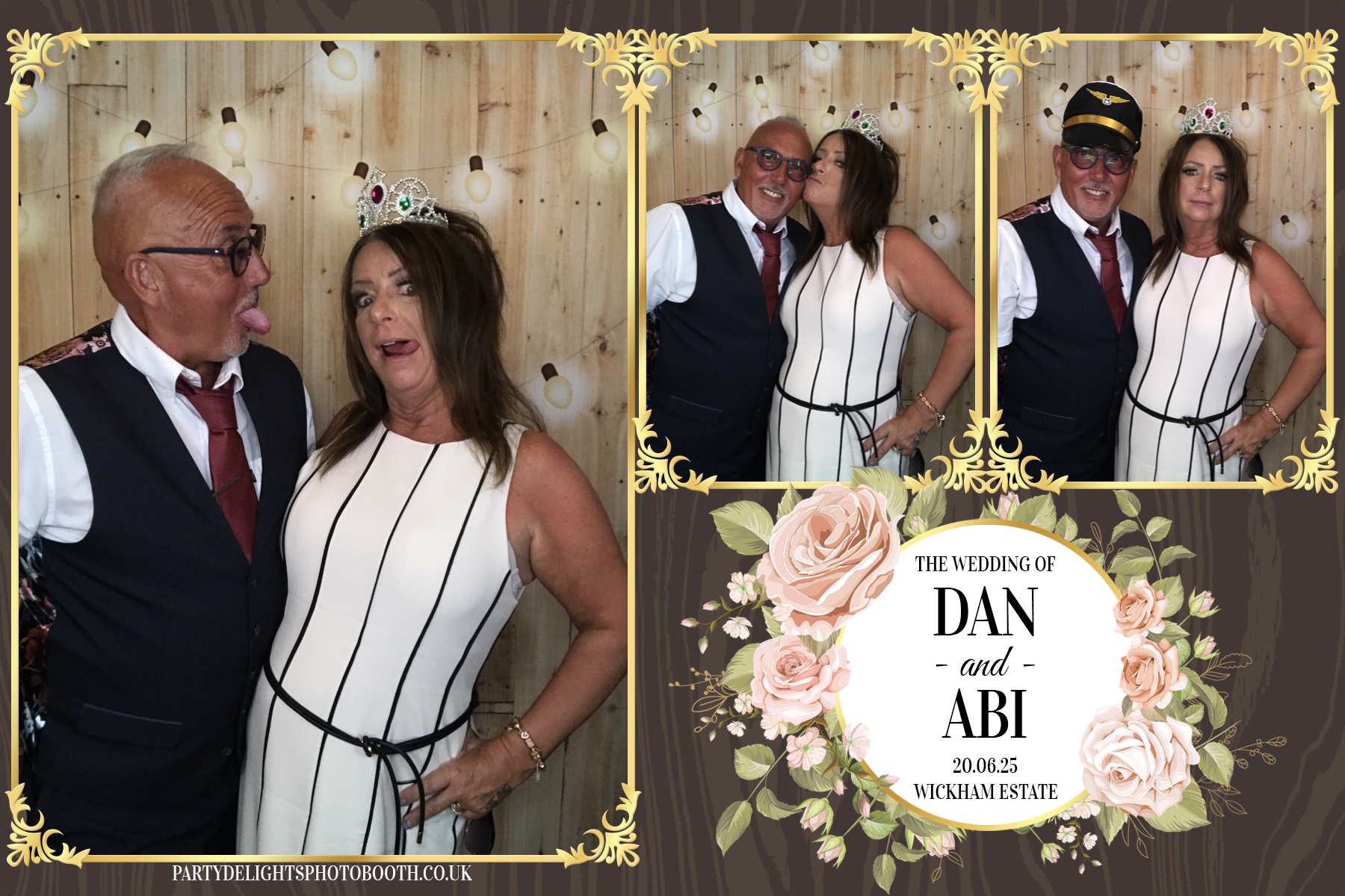 Dan and Abi's Wedding | View more photos from the event at gallery.partydelightsphotobooth.co.uk/u/PartyDelightsPhotoBooth/Dan-and-Abis-Wedding