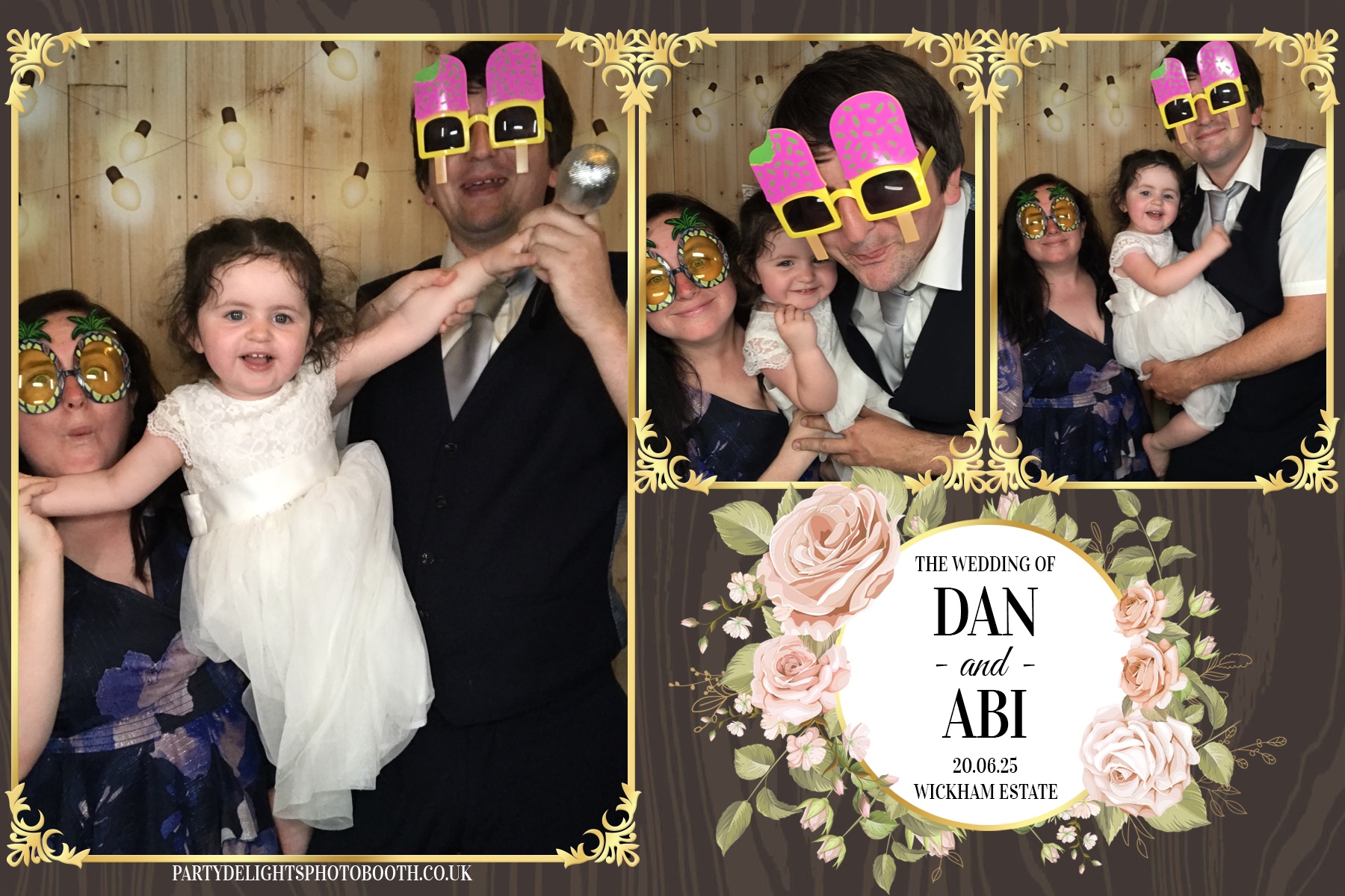 Dan and Abi's Wedding | View more photos from the event at gallery.partydelightsphotobooth.co.uk/u/PartyDelightsPhotoBooth/Dan-and-Abis-Wedding