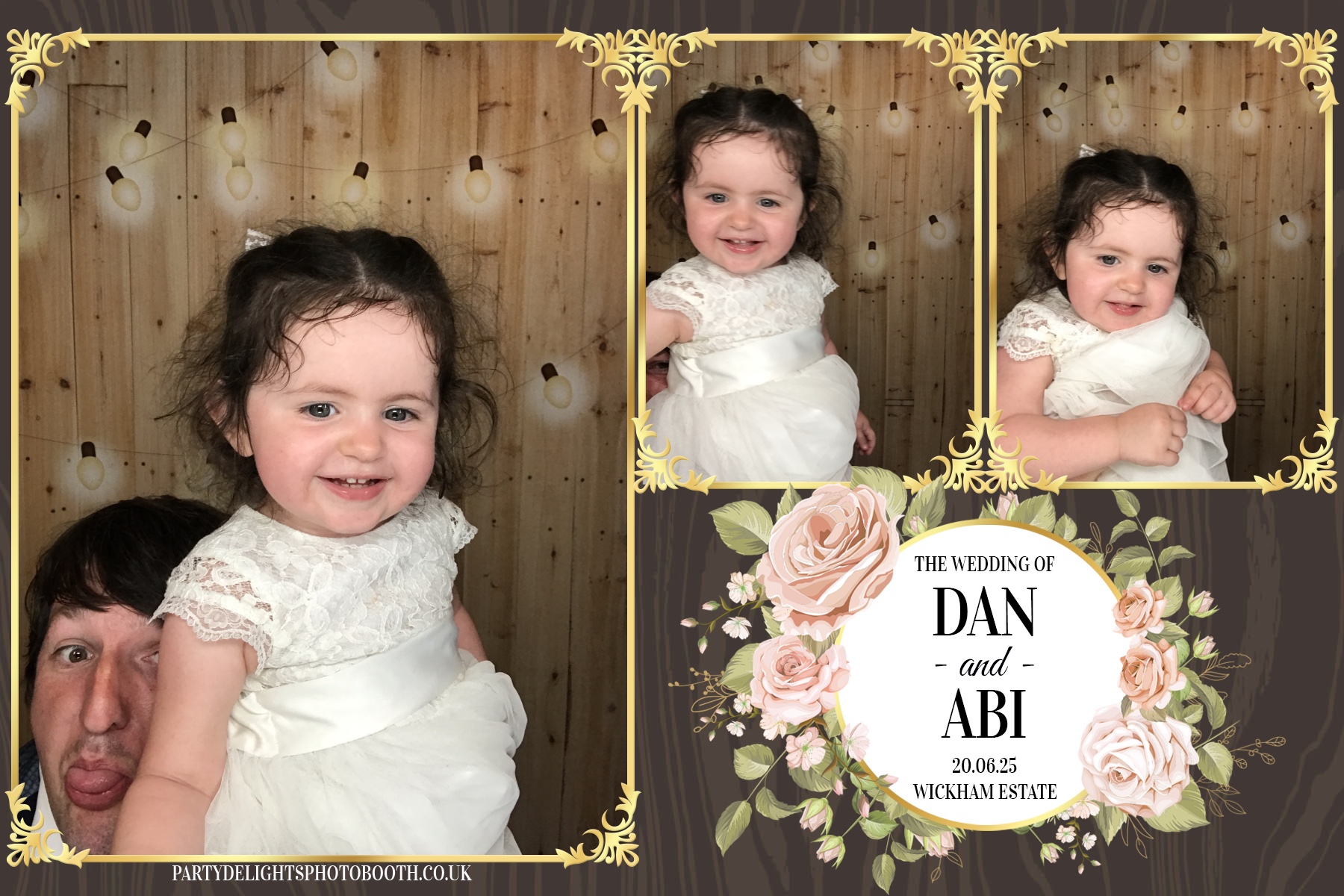 Dan and Abi's Wedding | View more photos from the event at gallery.partydelightsphotobooth.co.uk/u/PartyDelightsPhotoBooth/Dan-and-Abis-Wedding