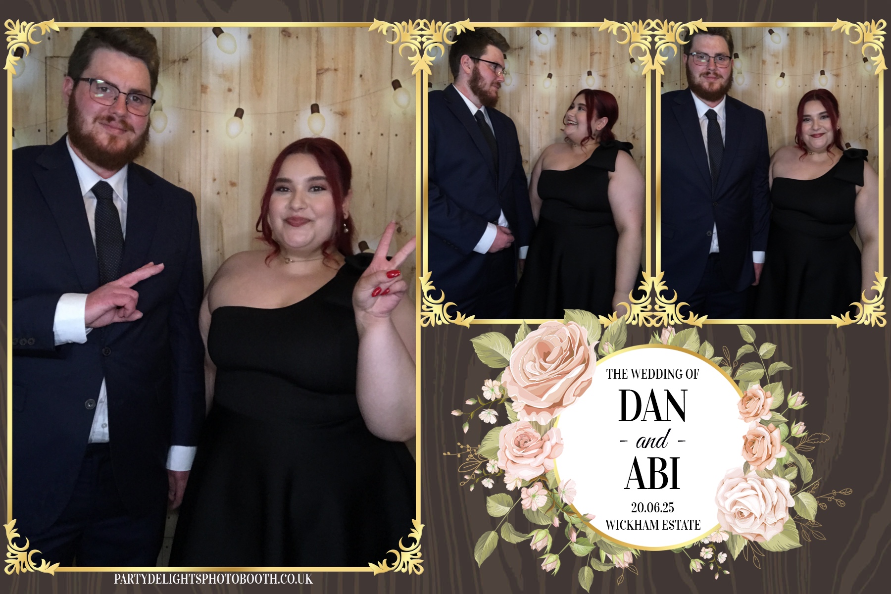 Dan and Abi's Wedding | View more photos from the event at gallery.partydelightsphotobooth.co.uk/u/PartyDelightsPhotoBooth/Dan-and-Abis-Wedding