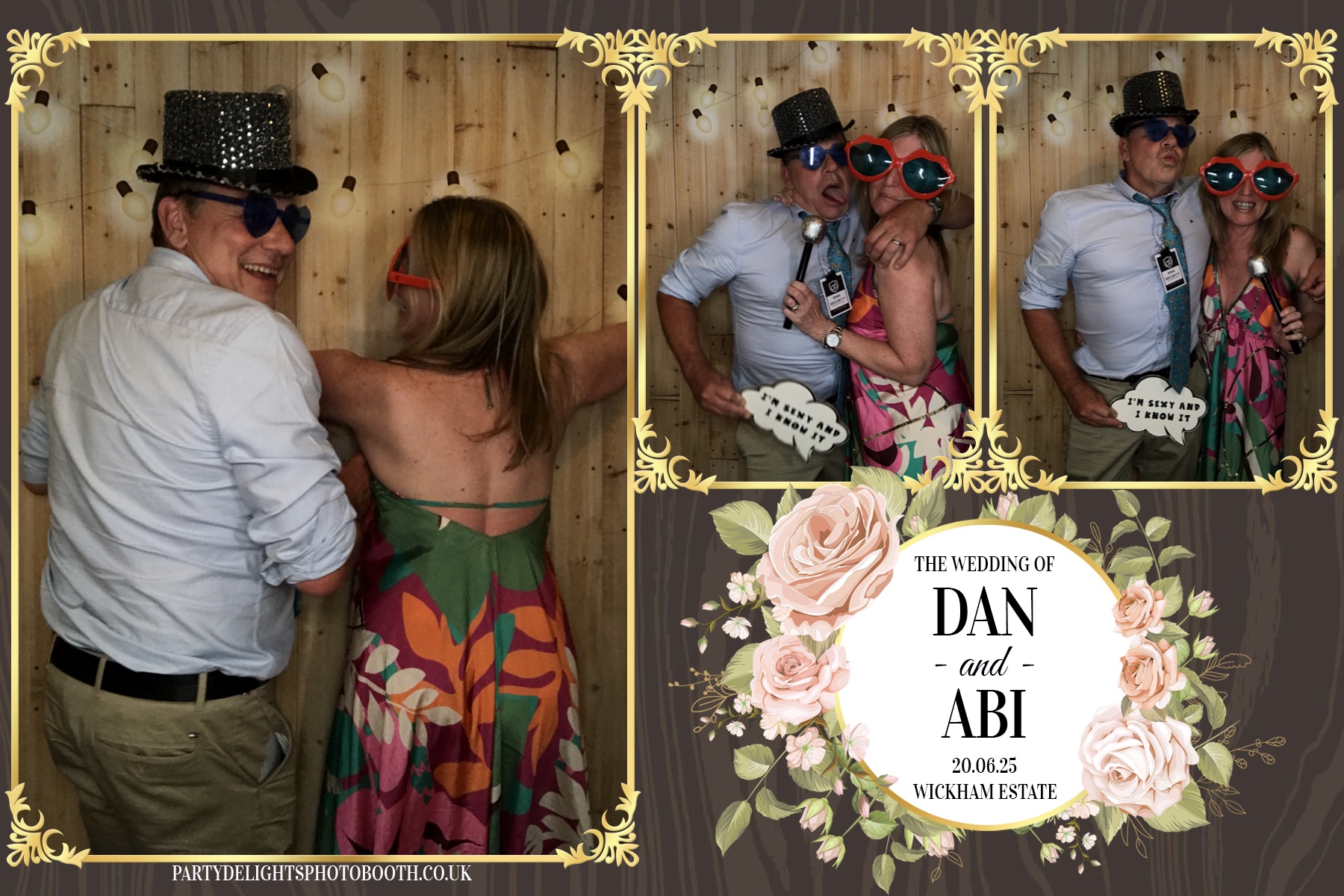 Dan and Abi's Wedding | View more photos from the event at gallery.partydelightsphotobooth.co.uk/u/PartyDelightsPhotoBooth/Dan-and-Abis-Wedding