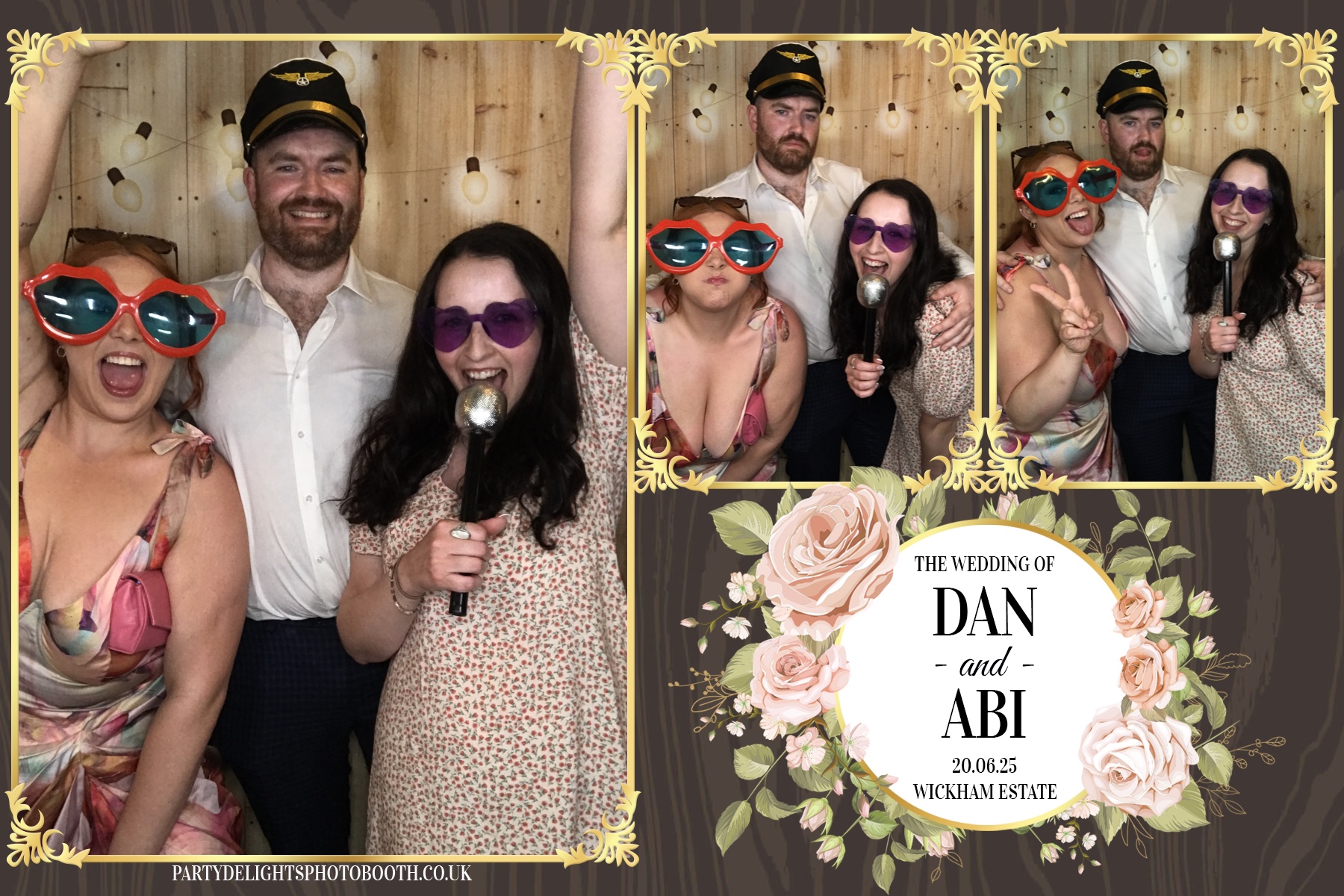 Dan and Abi's Wedding | View more photos from the event at gallery.partydelightsphotobooth.co.uk/u/PartyDelightsPhotoBooth/Dan-and-Abis-Wedding