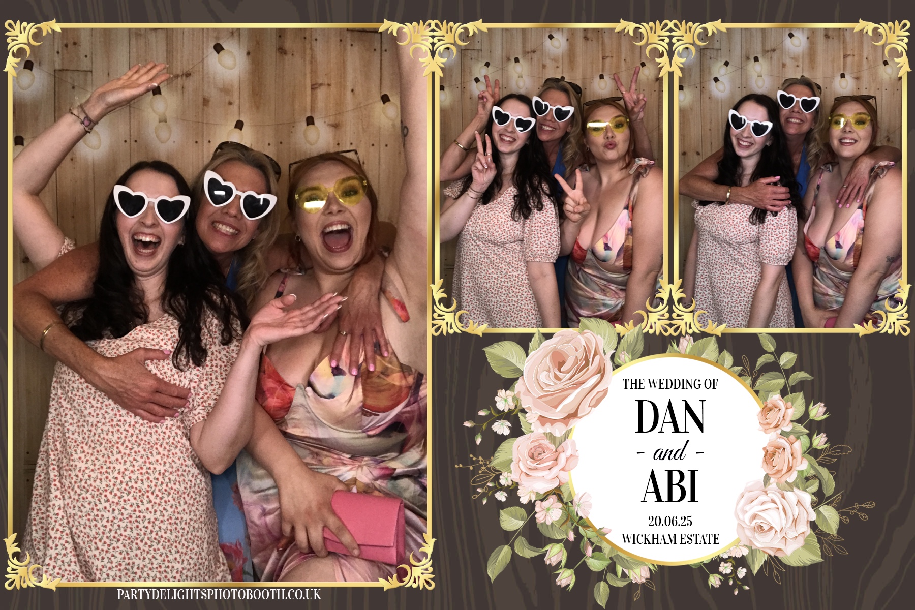 Dan and Abi's Wedding | View more photos from the event at gallery.partydelightsphotobooth.co.uk/u/PartyDelightsPhotoBooth/Dan-and-Abis-Wedding