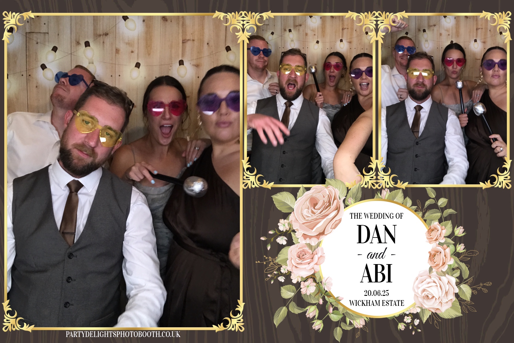 Dan and Abi's Wedding | View more photos from the event at gallery.partydelightsphotobooth.co.uk/u/PartyDelightsPhotoBooth/Dan-and-Abis-Wedding