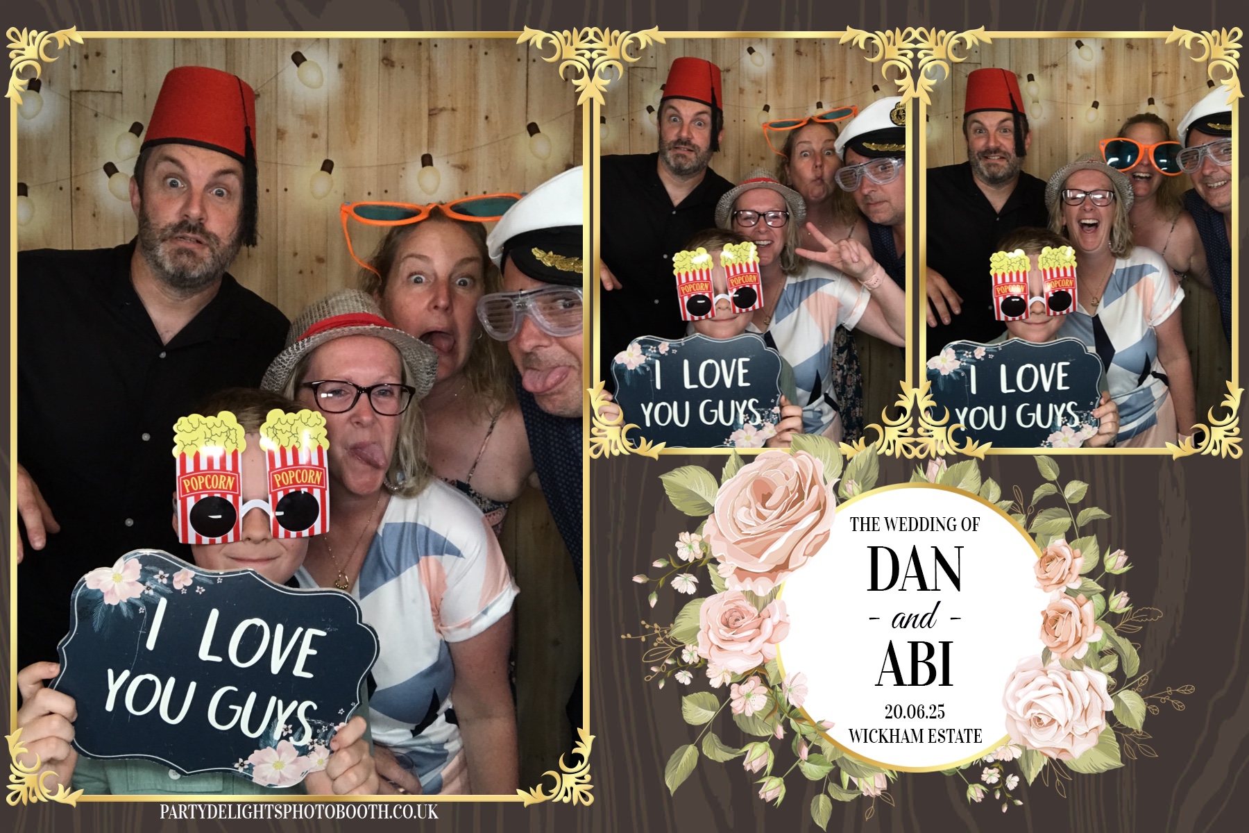 Dan and Abi's Wedding | View more photos from the event at gallery.partydelightsphotobooth.co.uk/u/PartyDelightsPhotoBooth/Dan-and-Abis-Wedding