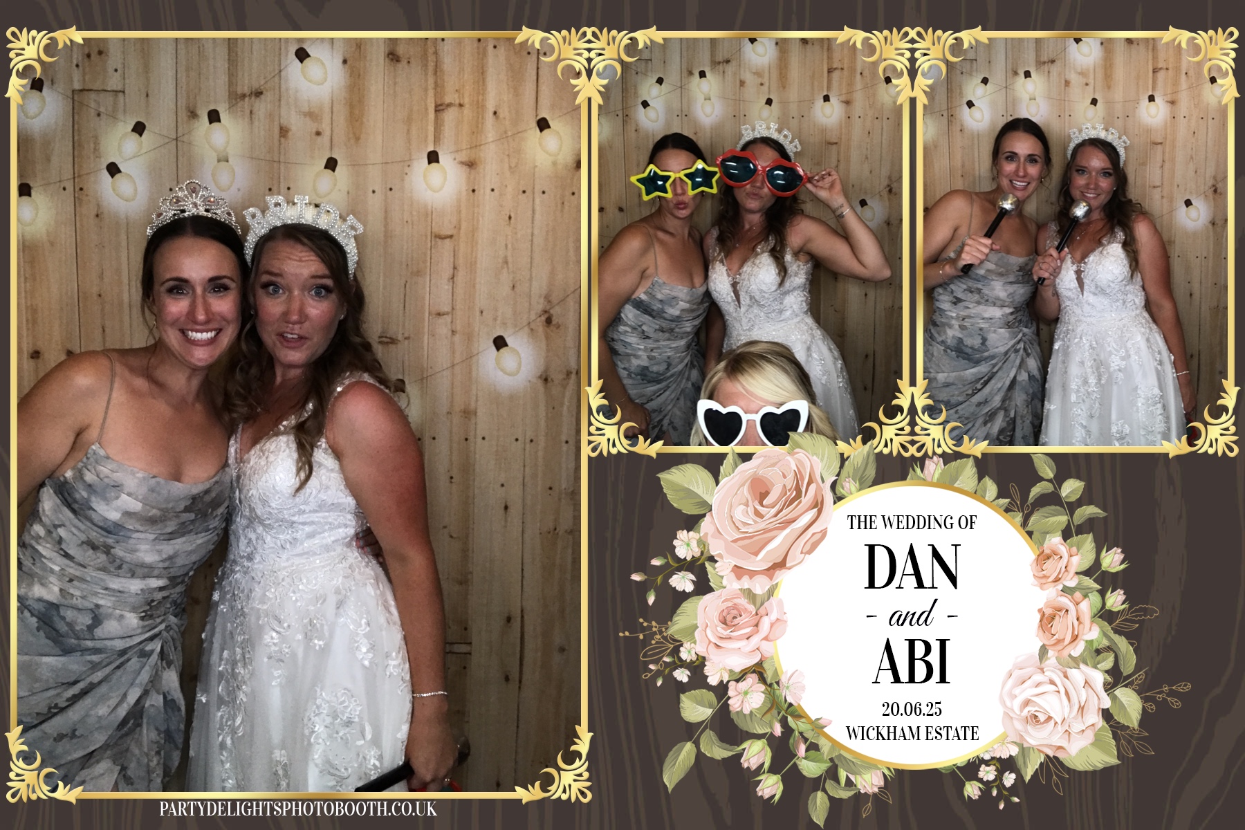 Dan and Abi's Wedding | View more photos from the event at gallery.partydelightsphotobooth.co.uk/u/PartyDelightsPhotoBooth/Dan-and-Abis-Wedding