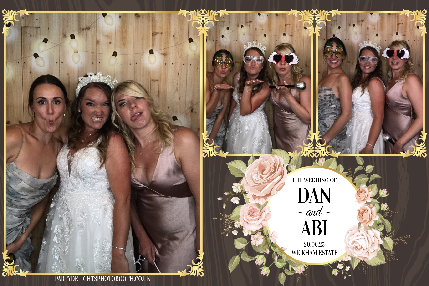 Dan and Abi's Wedding | View more photos from the event at gallery.partydelightsphotobooth.co.uk/u/PartyDelightsPhotoBooth/Dan-and-Abis-Wedding