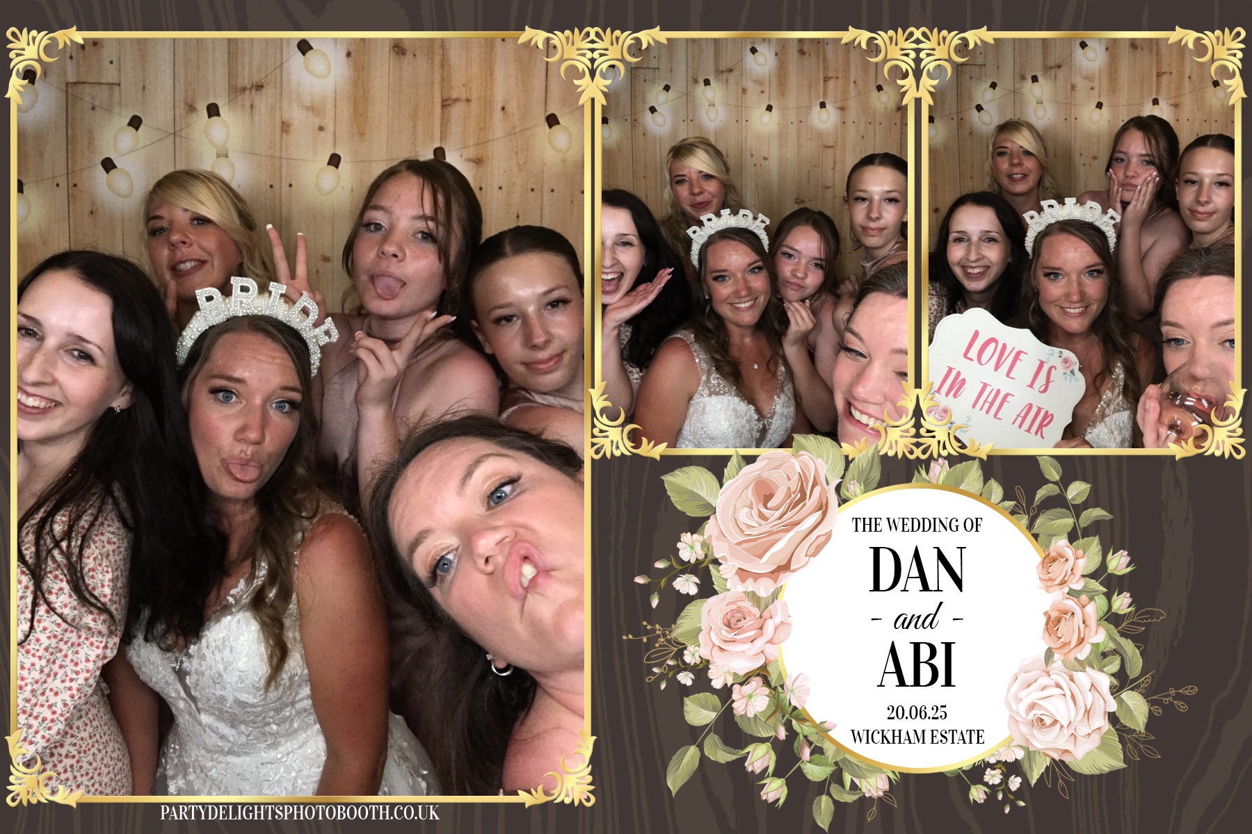 Dan and Abi's Wedding | View more photos from the event at gallery.partydelightsphotobooth.co.uk/u/PartyDelightsPhotoBooth/Dan-and-Abis-Wedding