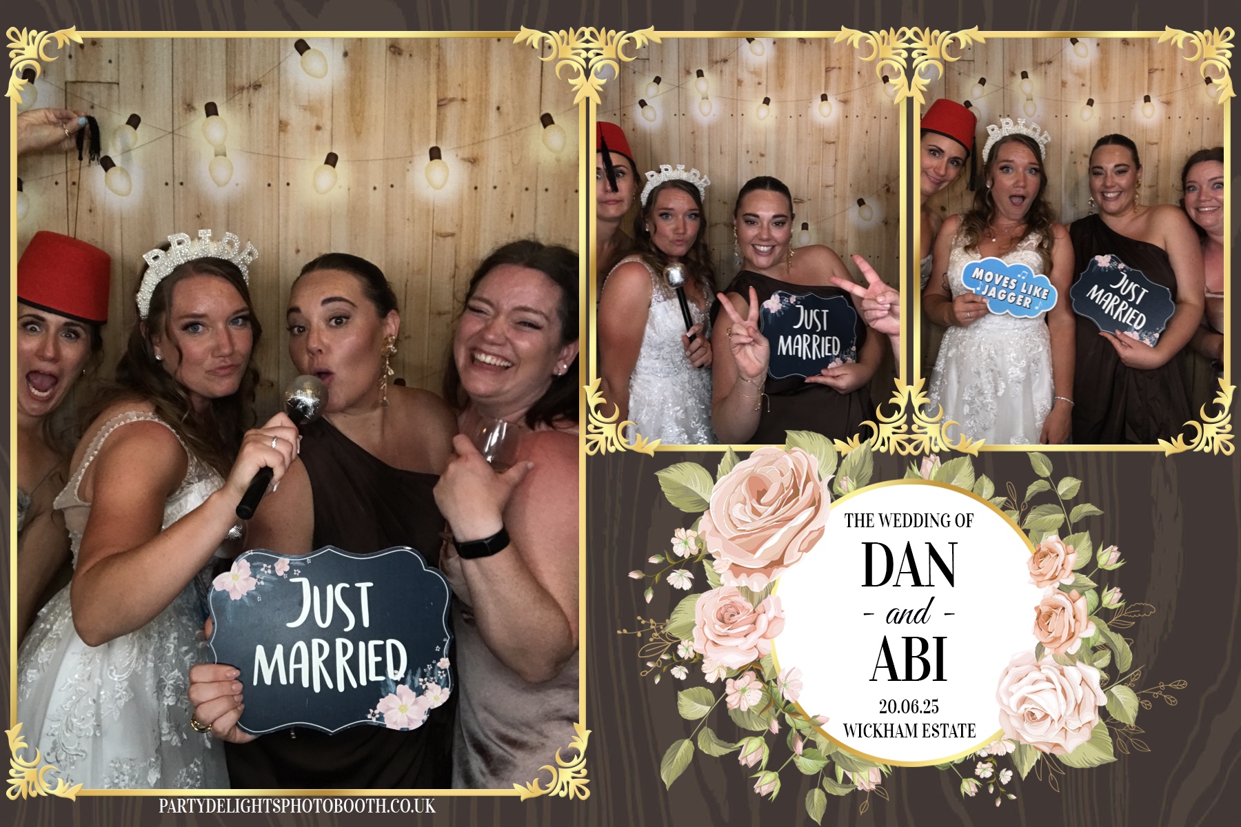 Dan and Abi's Wedding | View more photos from the event at gallery.partydelightsphotobooth.co.uk/u/PartyDelightsPhotoBooth/Dan-and-Abis-Wedding