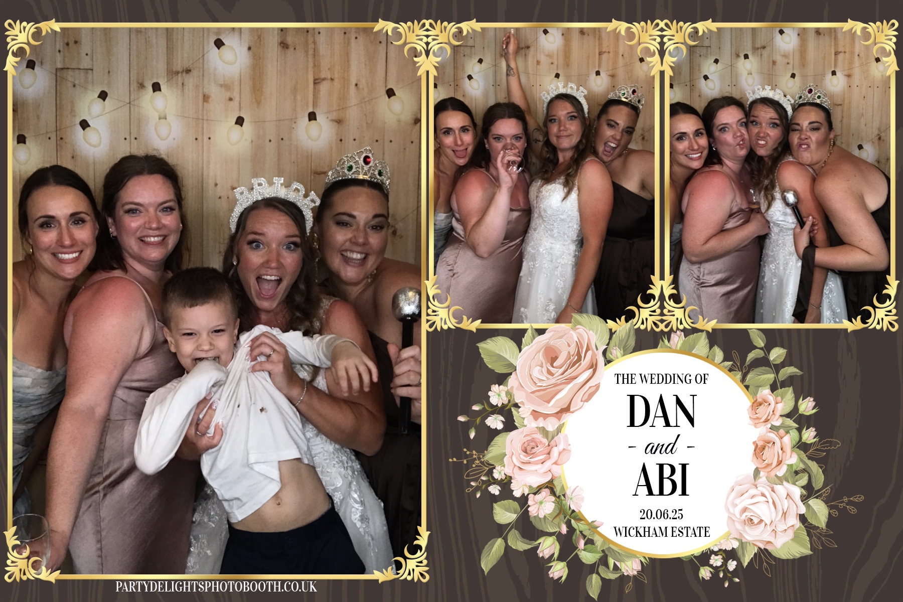 Dan and Abi's Wedding | View more photos from the event at gallery.partydelightsphotobooth.co.uk/u/PartyDelightsPhotoBooth/Dan-and-Abis-Wedding