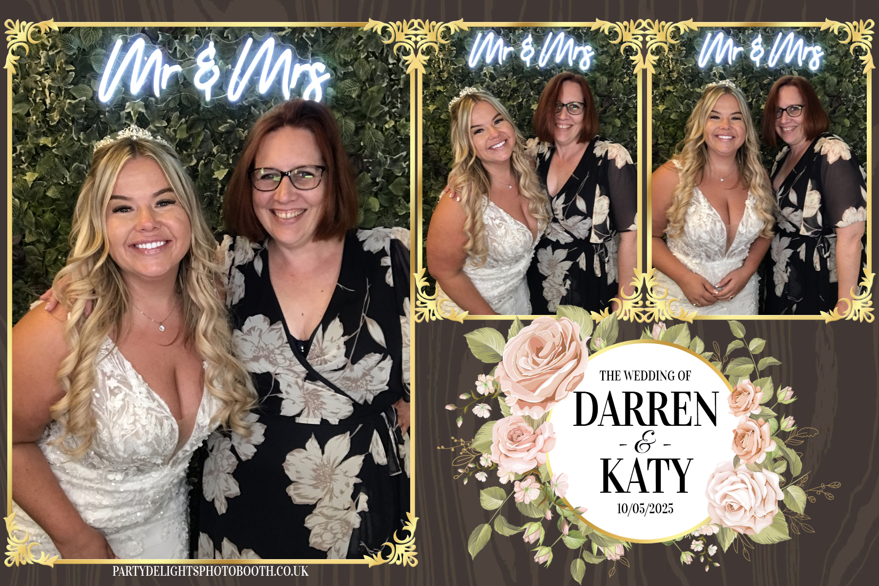 Darren & Katy Wedding | View more photos from the event at gallery.partydelightsphotobooth.co.uk/u/PartyDelightsPhotoBooth/Darren-Katy-Wedding
