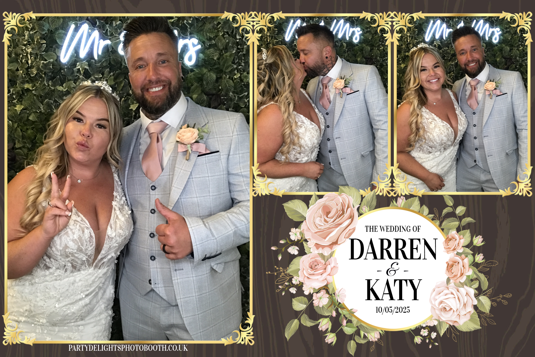 Darren & Katy Wedding | View more photos from the event at gallery.partydelightsphotobooth.co.uk/u/PartyDelightsPhotoBooth/Darren-Katy-Wedding