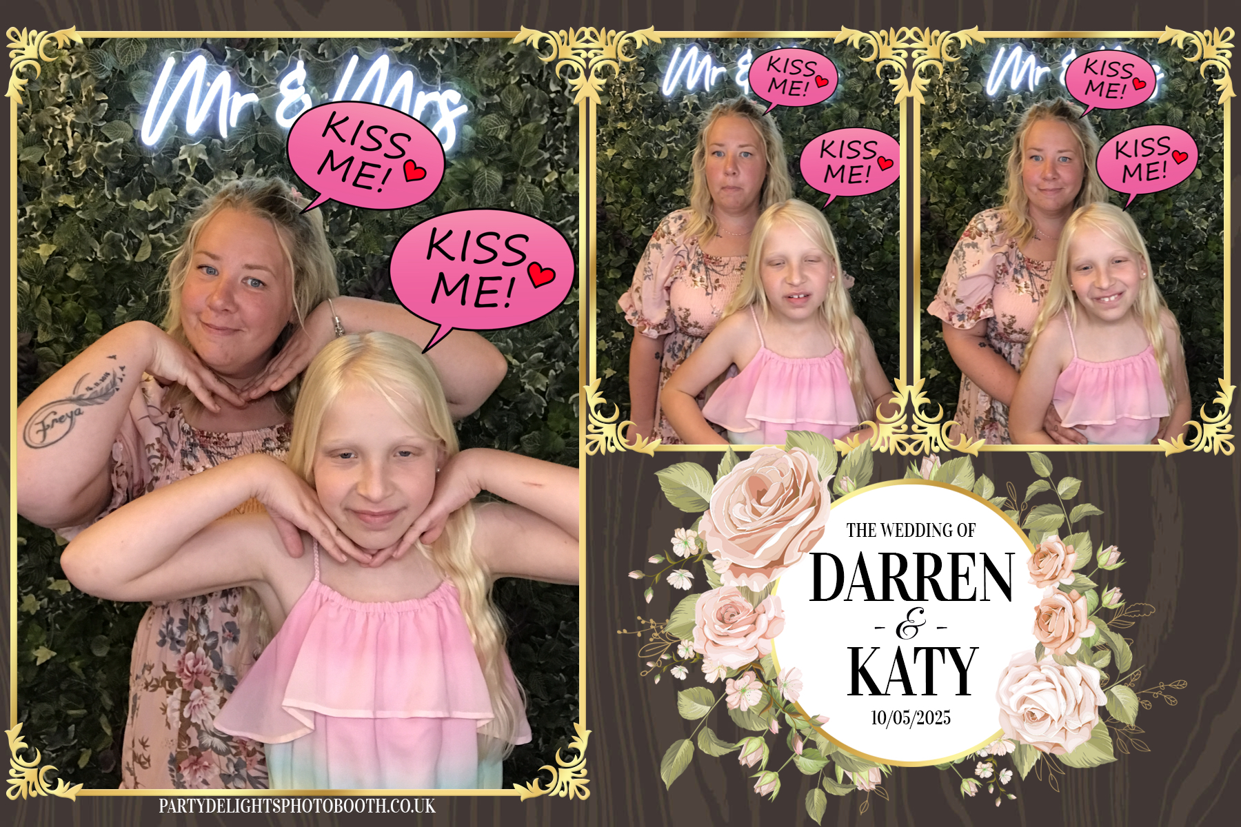 Darren & Katy Wedding | View more photos from the event at gallery.partydelightsphotobooth.co.uk/u/PartyDelightsPhotoBooth/Darren-Katy-Wedding