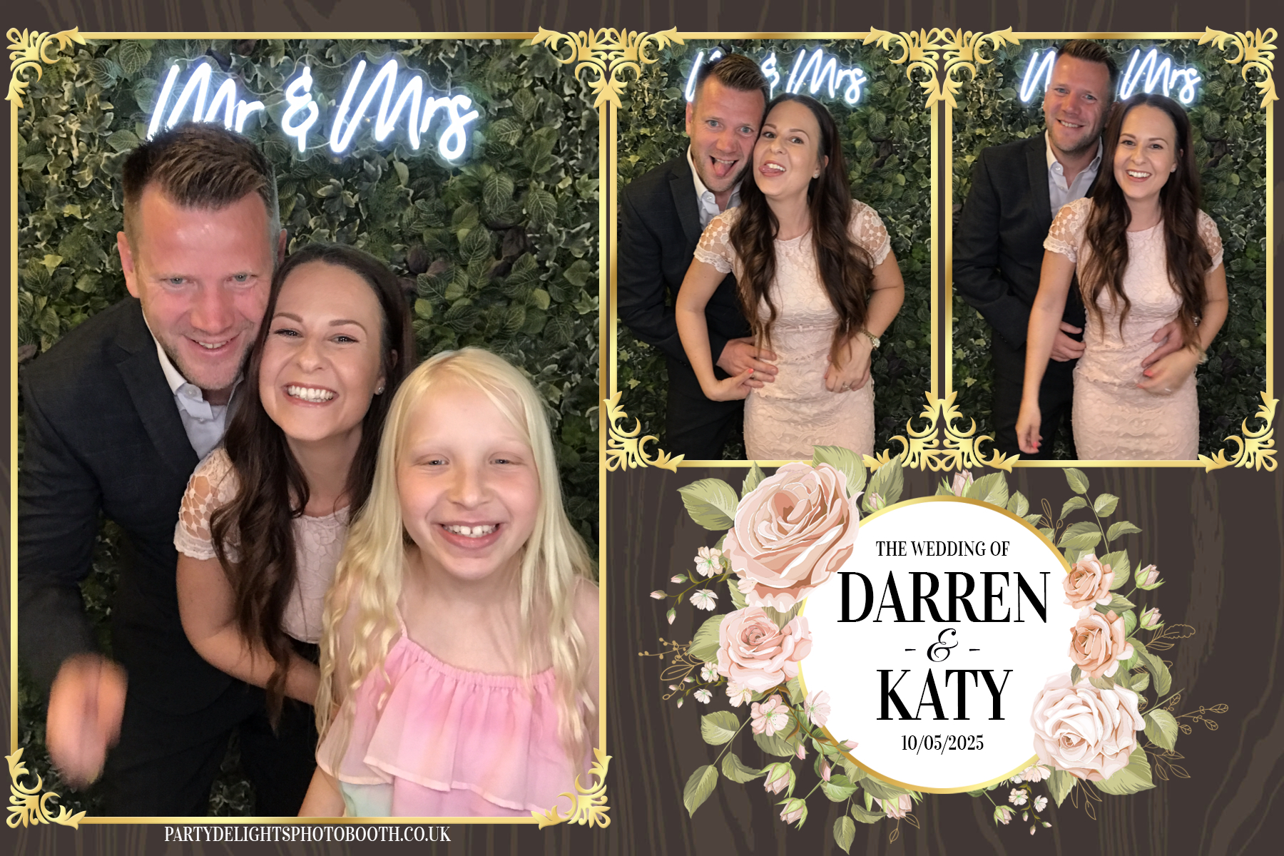 Darren & Katy Wedding | View more photos from the event at gallery.partydelightsphotobooth.co.uk/u/PartyDelightsPhotoBooth/Darren-Katy-Wedding