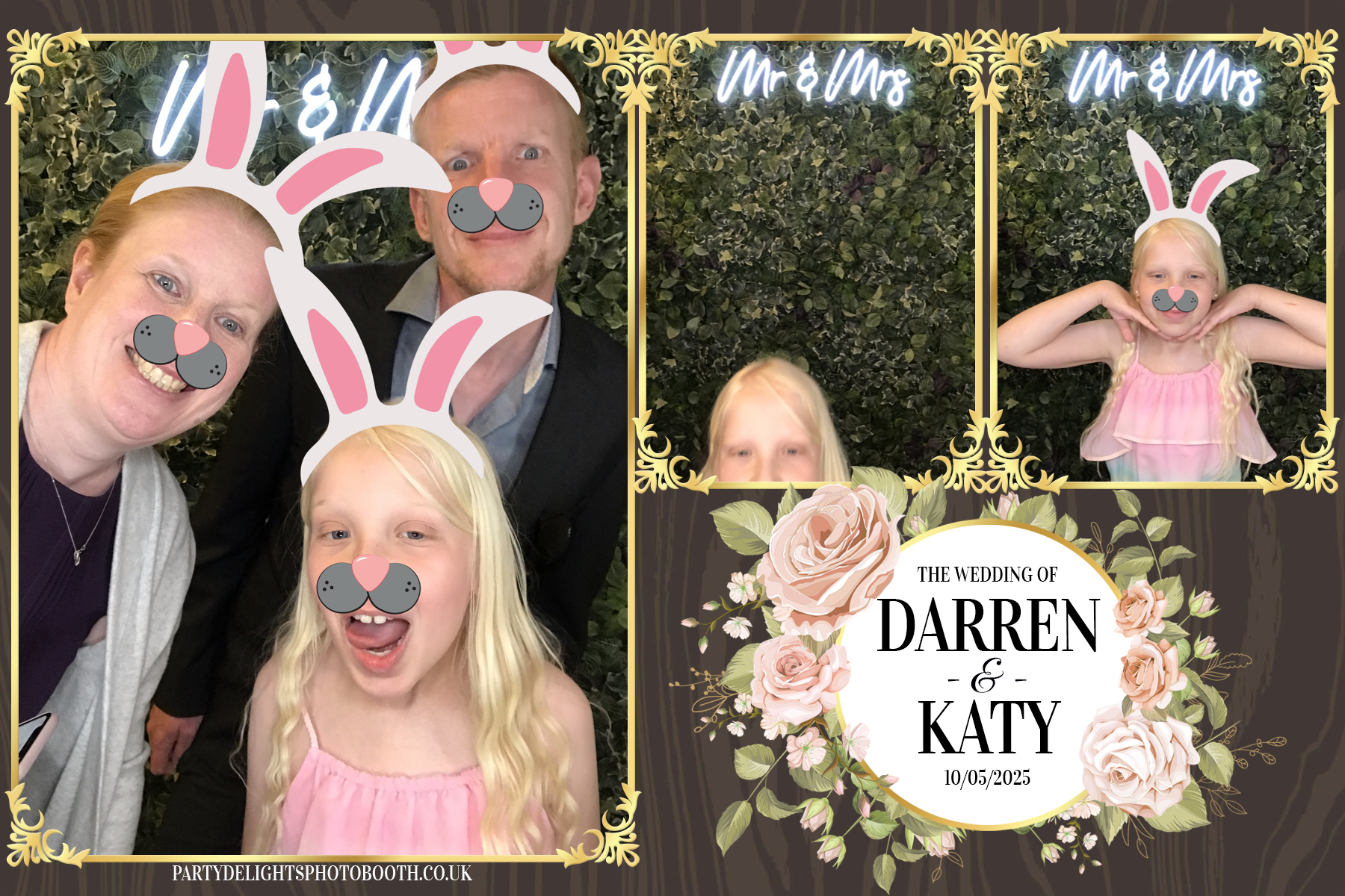 Darren & Katy Wedding | View more photos from the event at gallery.partydelightsphotobooth.co.uk/u/PartyDelightsPhotoBooth/Darren-Katy-Wedding