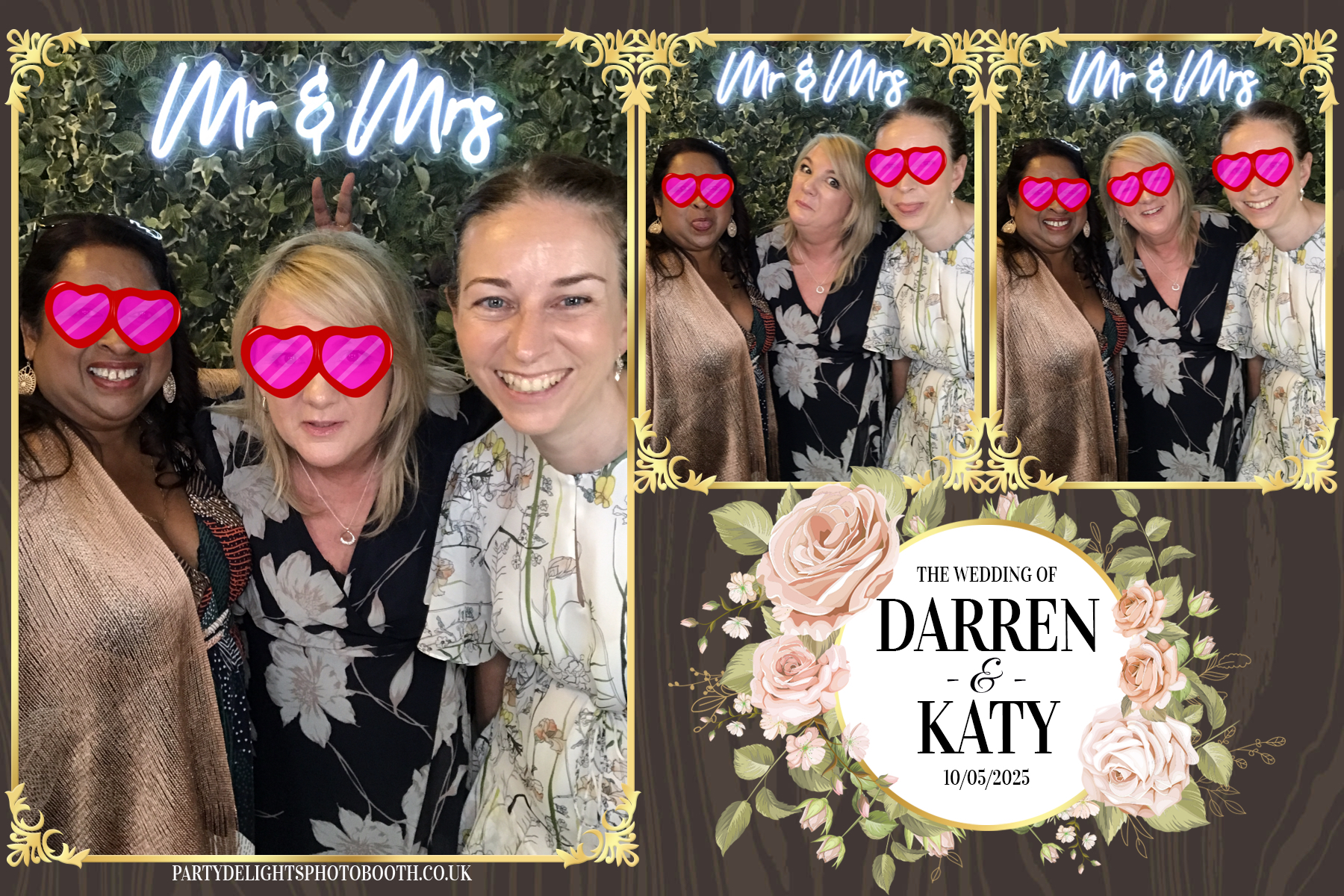Darren & Katy Wedding | View more photos from the event at gallery.partydelightsphotobooth.co.uk/u/PartyDelightsPhotoBooth/Darren-Katy-Wedding