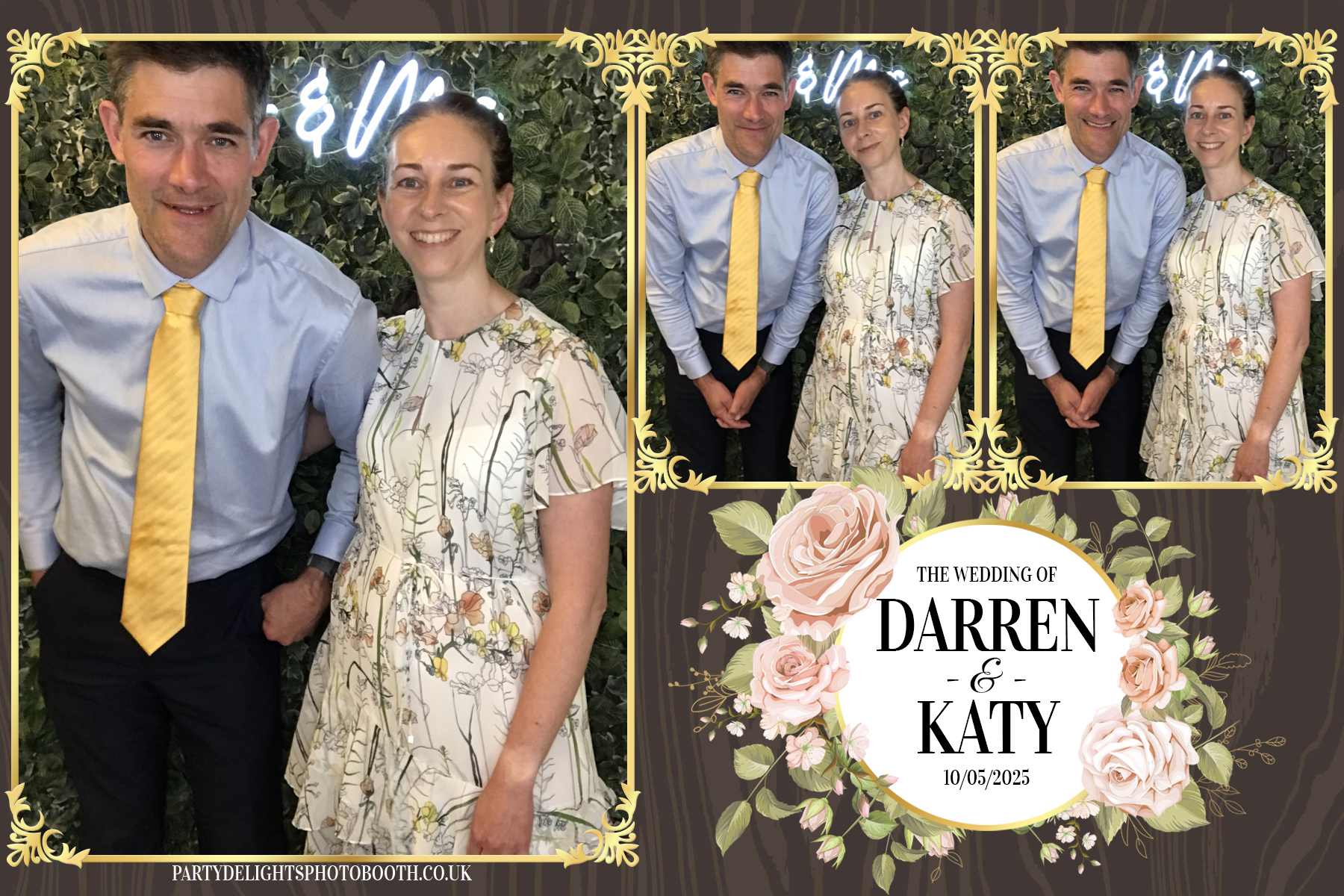 Darren & Katy Wedding | View more photos from the event at gallery.partydelightsphotobooth.co.uk/u/PartyDelightsPhotoBooth/Darren-Katy-Wedding