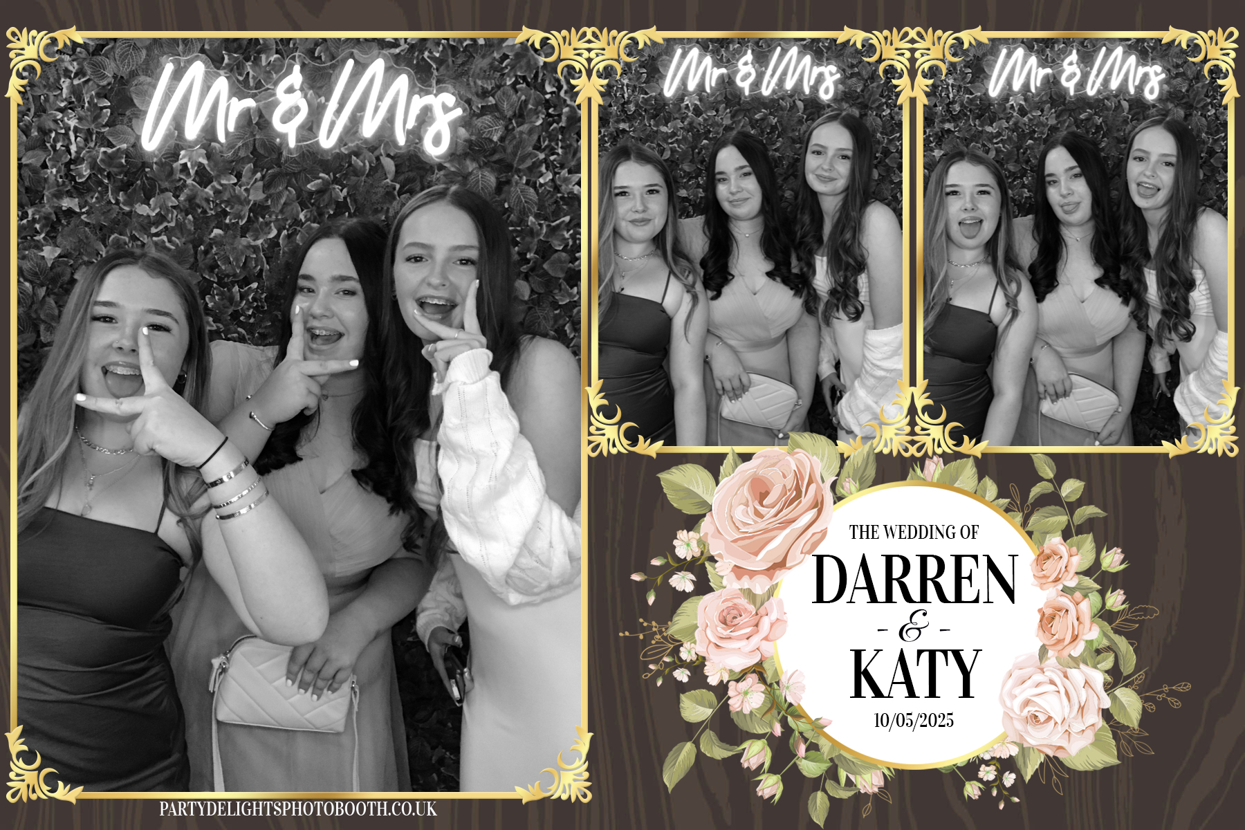 Darren & Katy Wedding | View more photos from the event at gallery.partydelightsphotobooth.co.uk/u/PartyDelightsPhotoBooth/Darren-Katy-Wedding