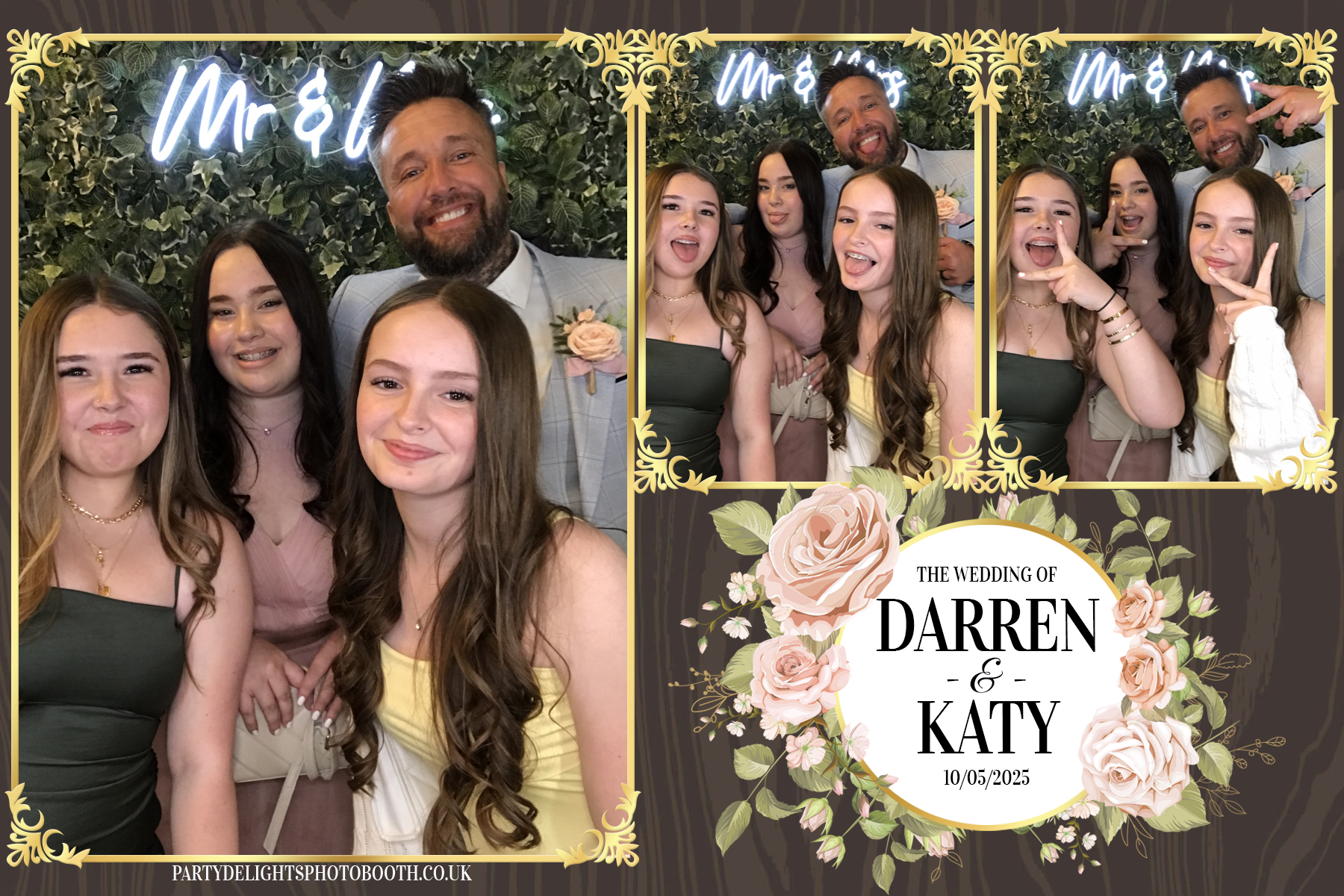 Darren & Katy Wedding | View more photos from the event at gallery.partydelightsphotobooth.co.uk/u/PartyDelightsPhotoBooth/Darren-Katy-Wedding
