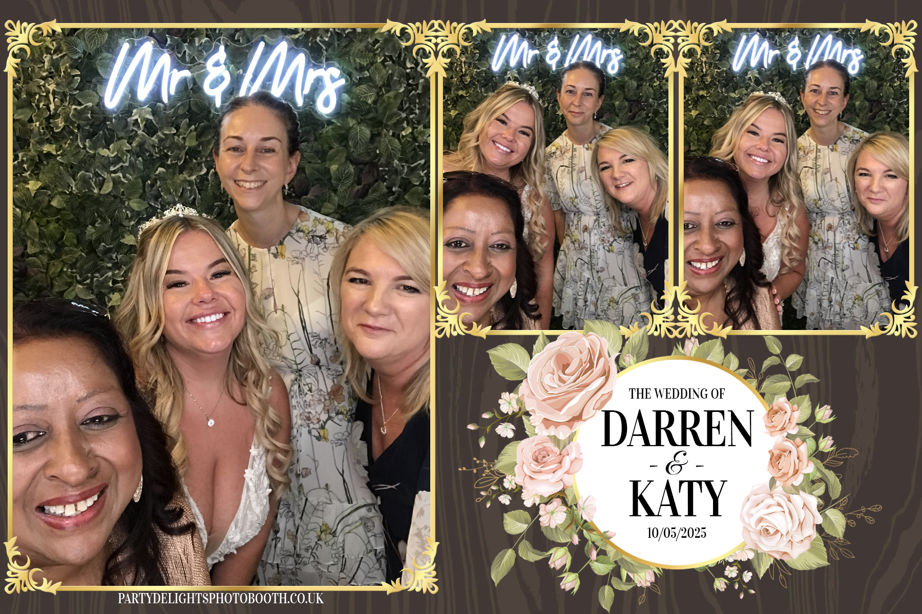 Darren & Katy Wedding | View more photos from the event at gallery.partydelightsphotobooth.co.uk/u/PartyDelightsPhotoBooth/Darren-Katy-Wedding