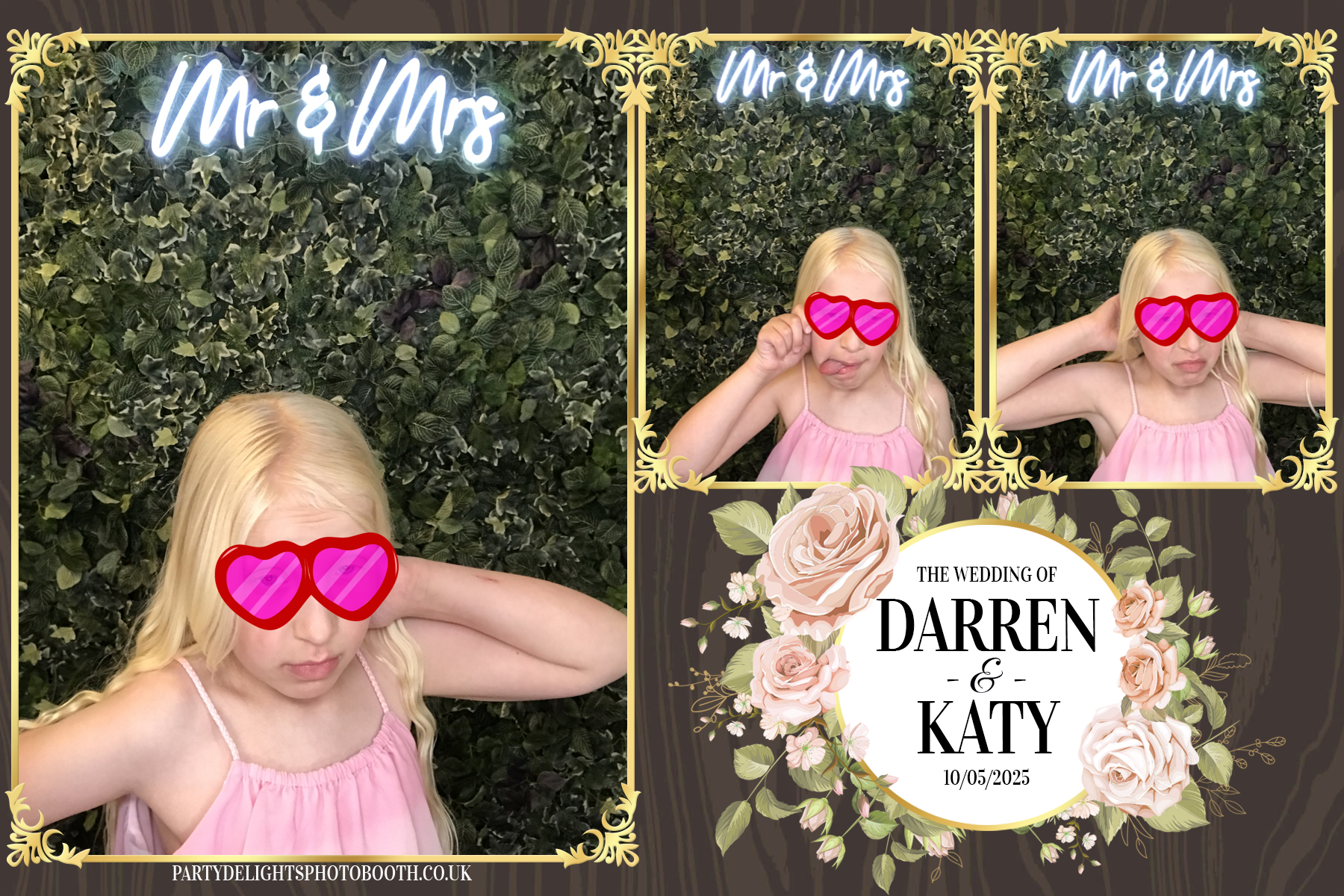 Darren & Katy Wedding | View more photos from the event at gallery.partydelightsphotobooth.co.uk/u/PartyDelightsPhotoBooth/Darren-Katy-Wedding