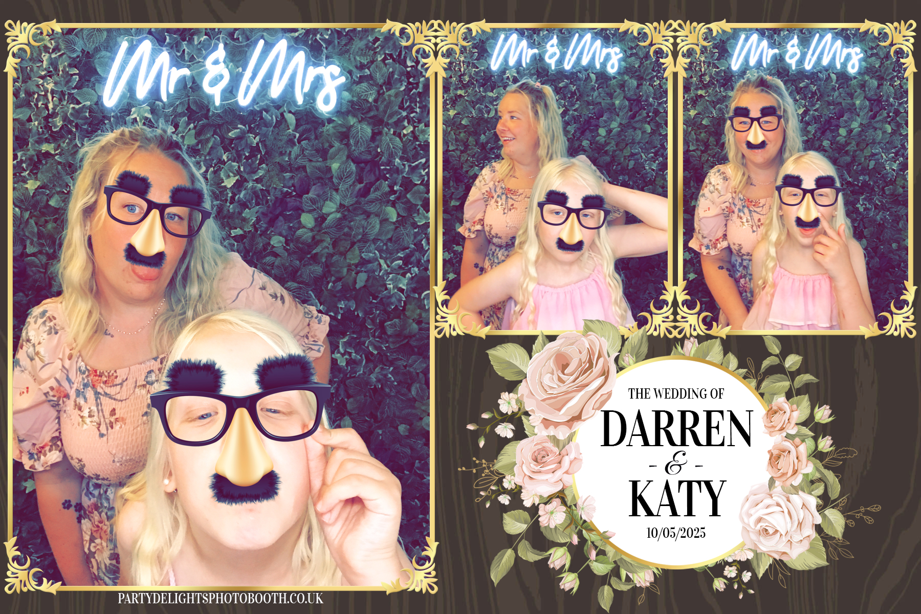 Darren & Katy Wedding | View more photos from the event at gallery.partydelightsphotobooth.co.uk/u/PartyDelightsPhotoBooth/Darren-Katy-Wedding