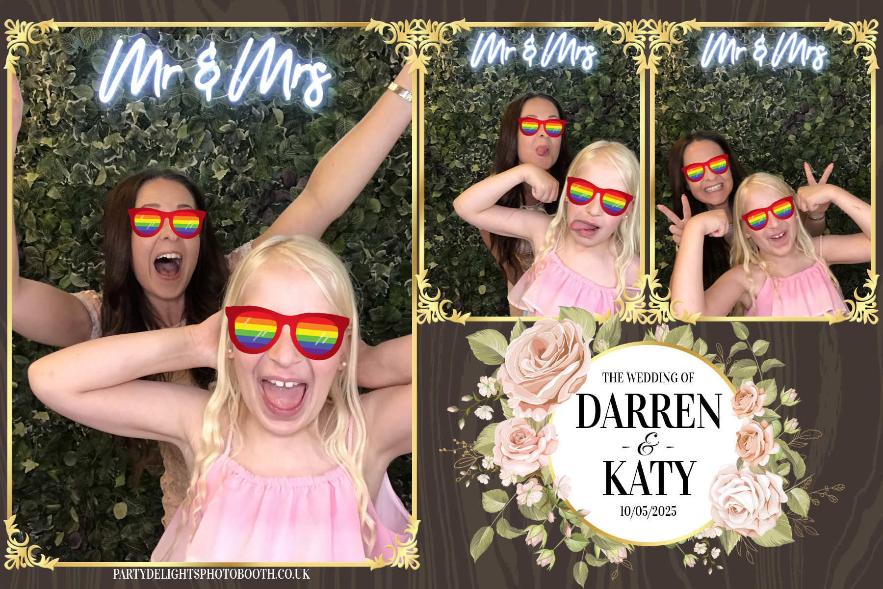Darren & Katy Wedding | View more photos from the event at gallery.partydelightsphotobooth.co.uk/u/PartyDelightsPhotoBooth/Darren-Katy-Wedding