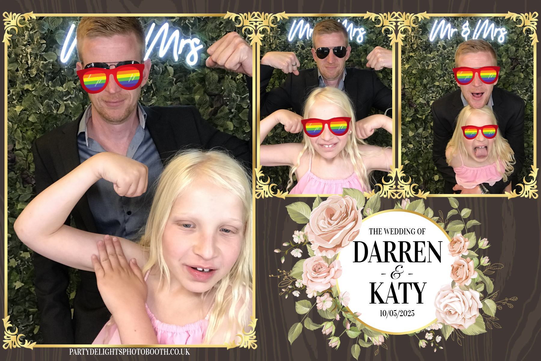 Darren & Katy Wedding | View more photos from the event at gallery.partydelightsphotobooth.co.uk/u/PartyDelightsPhotoBooth/Darren-Katy-Wedding
