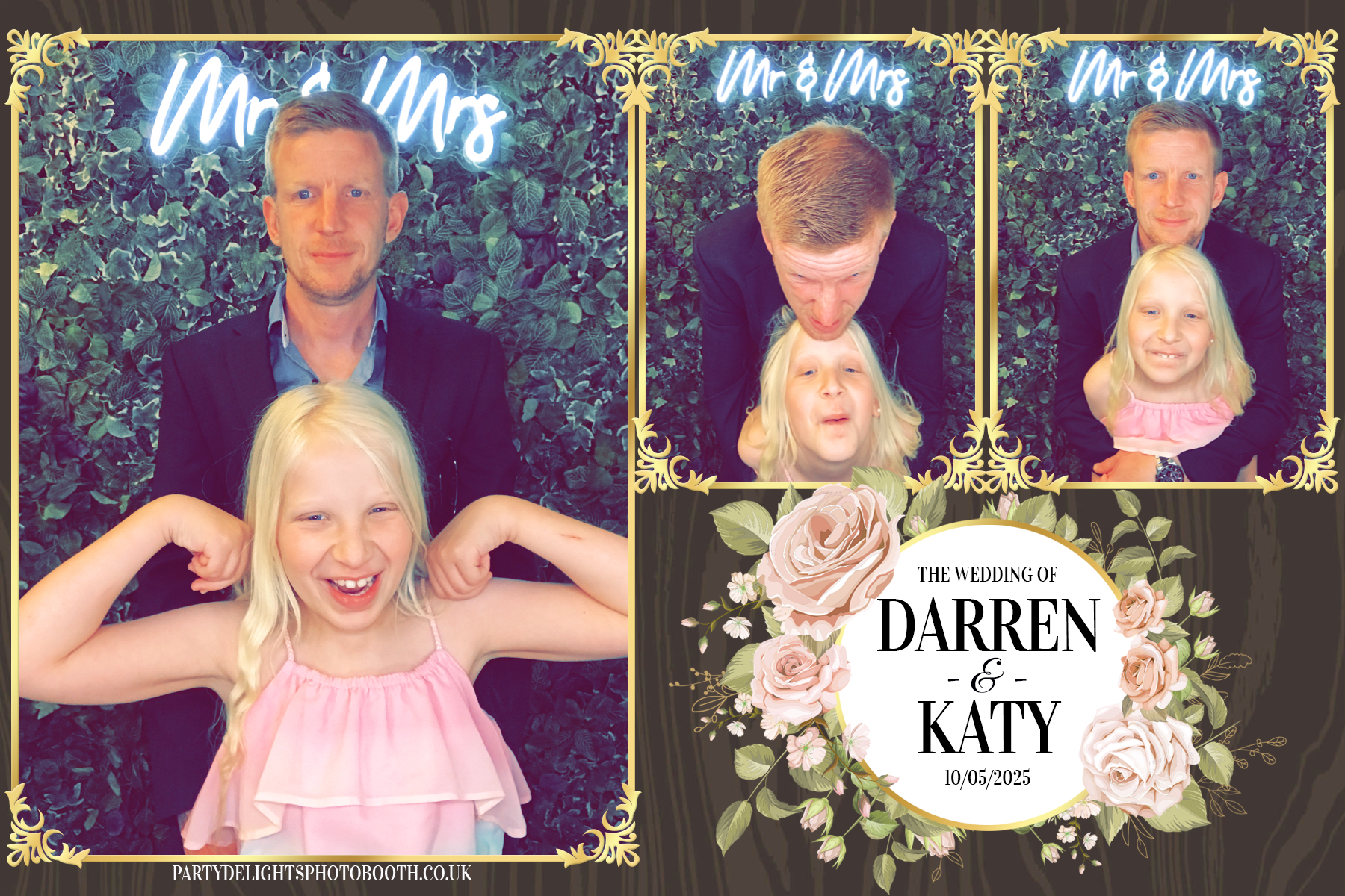 Darren & Katy Wedding | View more photos from the event at gallery.partydelightsphotobooth.co.uk/u/PartyDelightsPhotoBooth/Darren-Katy-Wedding