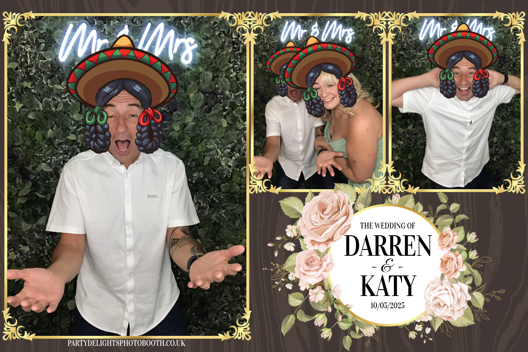 Darren & Katy Wedding | View more photos from the event at gallery.partydelightsphotobooth.co.uk/u/PartyDelightsPhotoBooth/Darren-Katy-Wedding