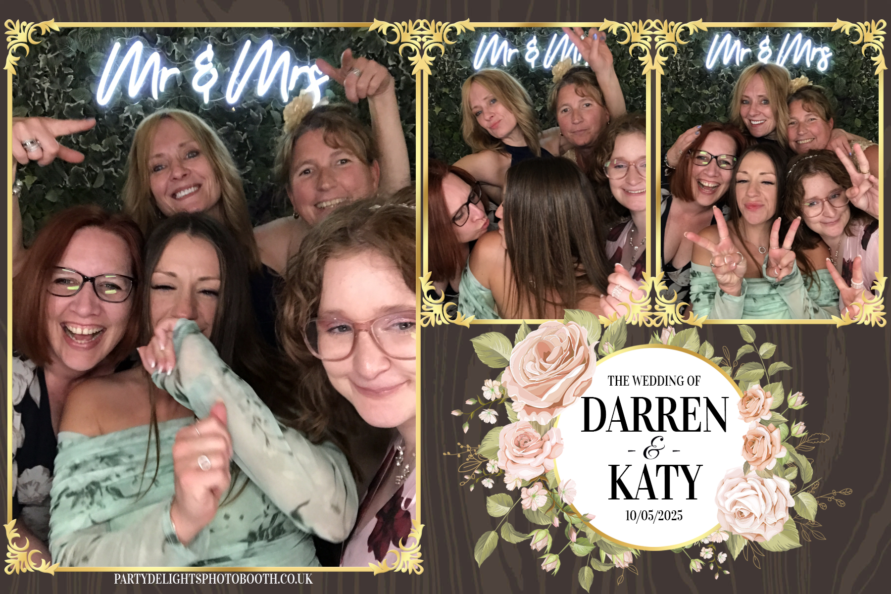 Darren & Katy Wedding | View more photos from the event at gallery.partydelightsphotobooth.co.uk/u/PartyDelightsPhotoBooth/Darren-Katy-Wedding