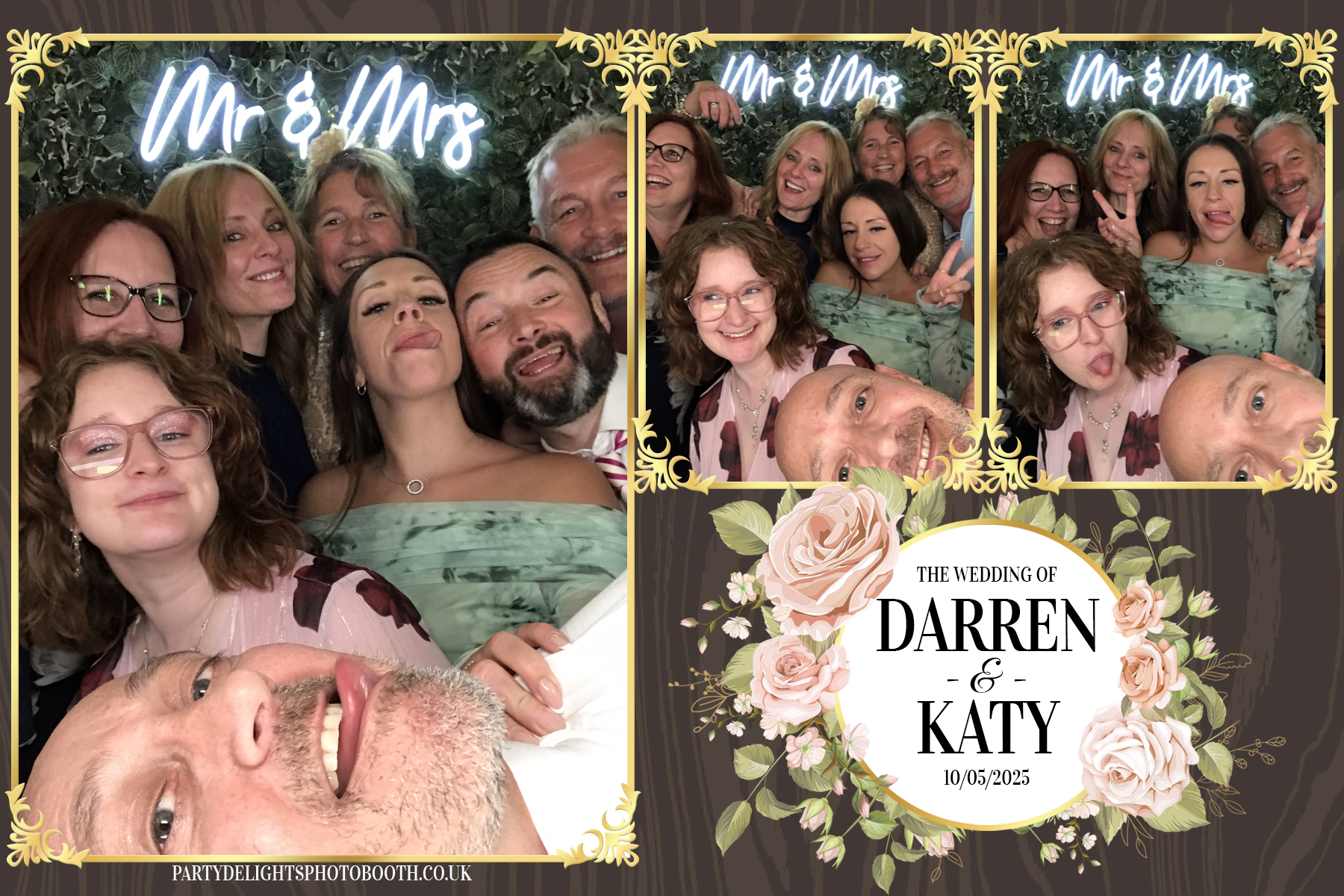 Darren & Katy Wedding | View more photos from the event at gallery.partydelightsphotobooth.co.uk/u/PartyDelightsPhotoBooth/Darren-Katy-Wedding