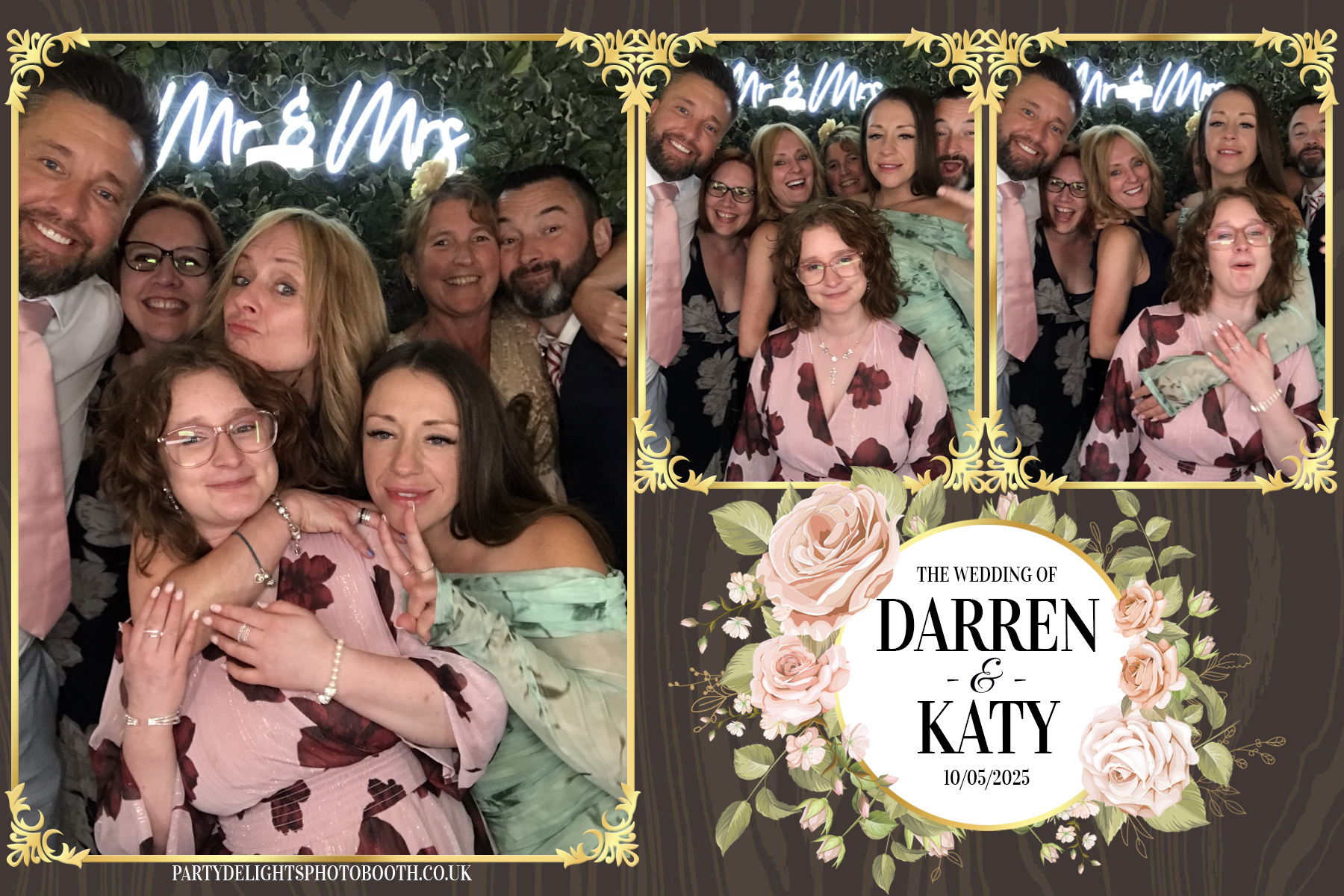 Darren & Katy Wedding | View more photos from the event at gallery.partydelightsphotobooth.co.uk/u/PartyDelightsPhotoBooth/Darren-Katy-Wedding