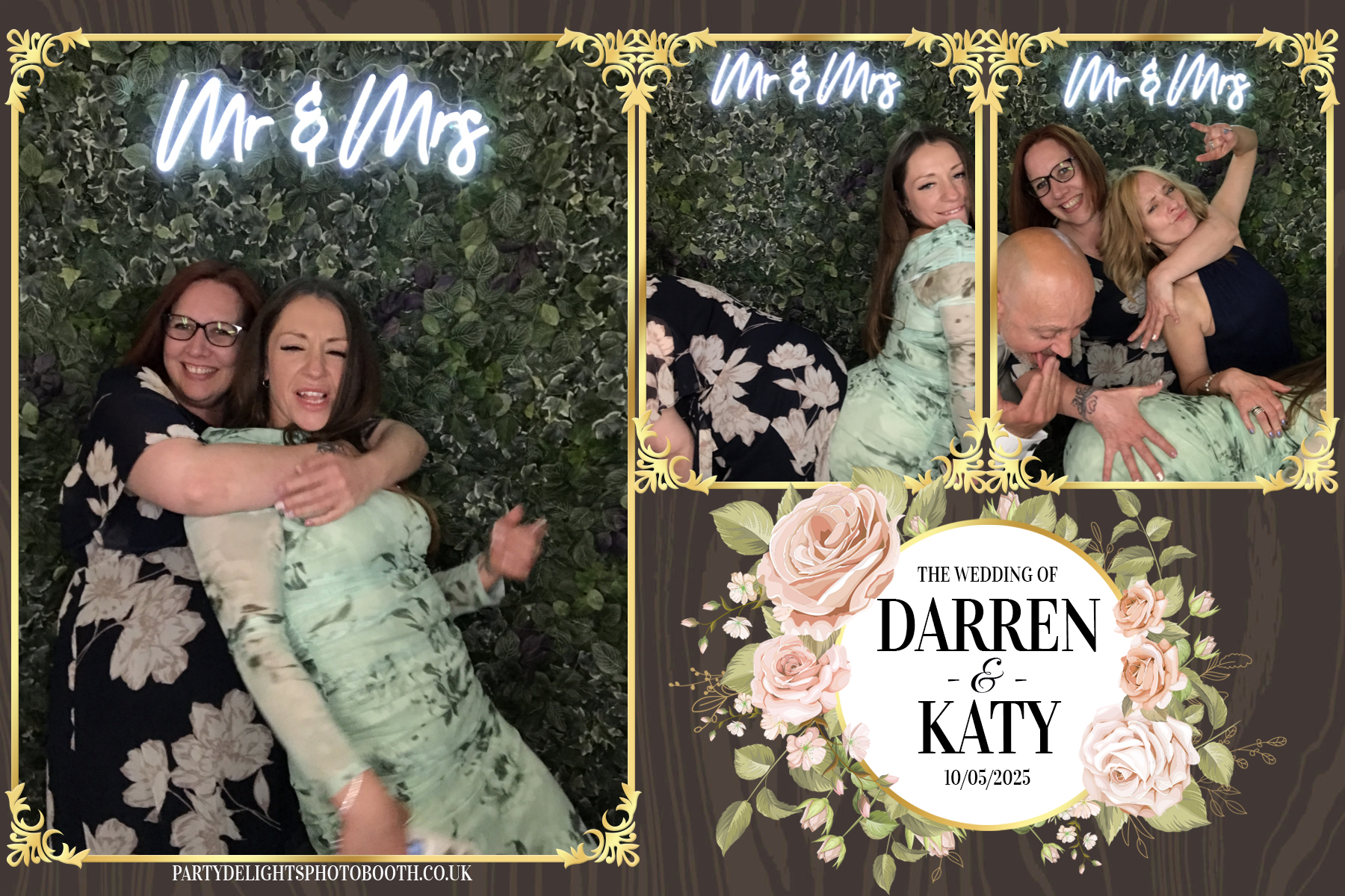 Darren & Katy Wedding | View more photos from the event at gallery.partydelightsphotobooth.co.uk/u/PartyDelightsPhotoBooth/Darren-Katy-Wedding