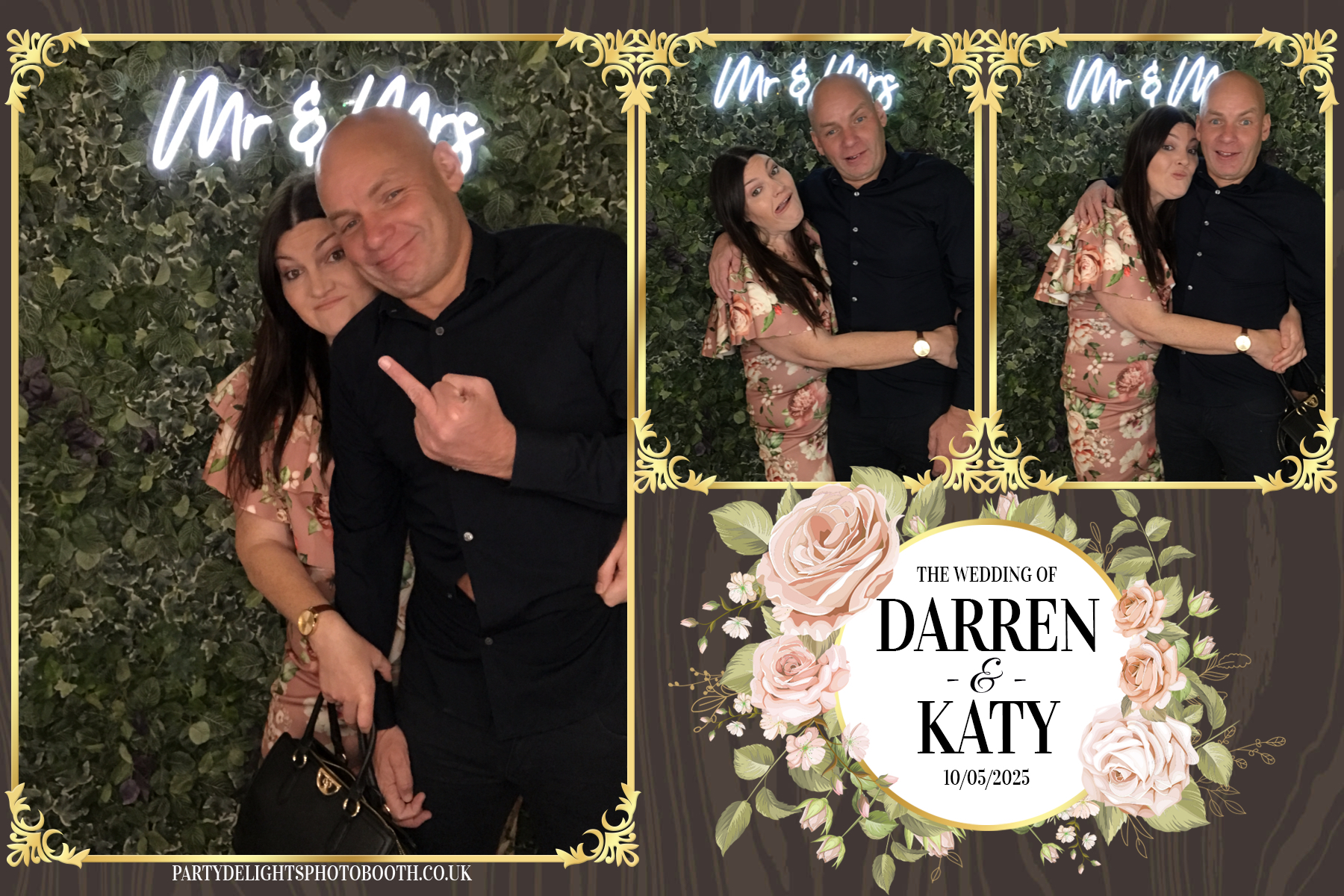 Darren & Katy Wedding | View more photos from the event at gallery.partydelightsphotobooth.co.uk/u/PartyDelightsPhotoBooth/Darren-Katy-Wedding
