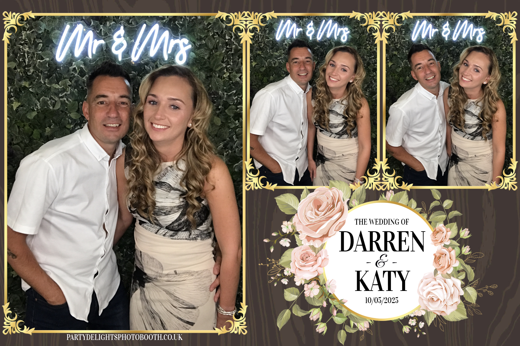 Darren & Katy Wedding | View more photos from the event at gallery.partydelightsphotobooth.co.uk/u/PartyDelightsPhotoBooth/Darren-Katy-Wedding