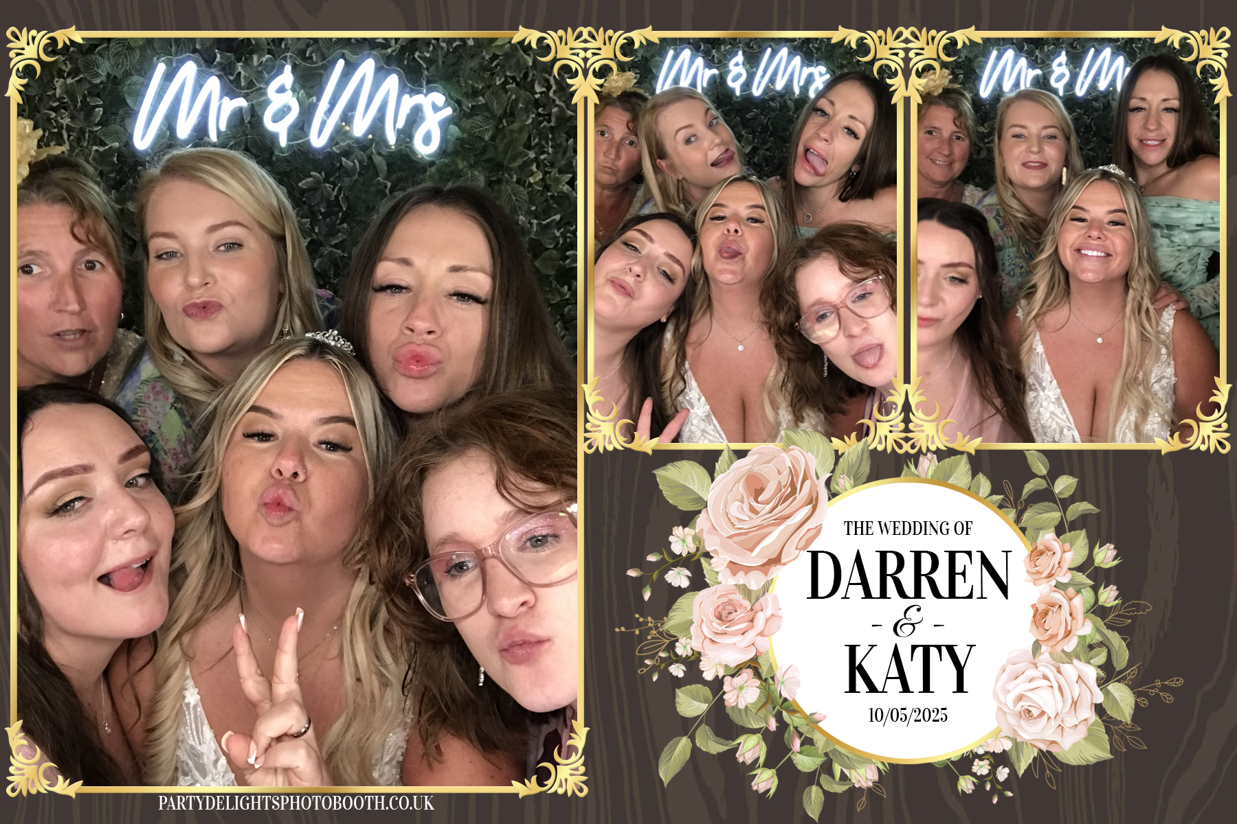 Darren & Katy Wedding | View more photos from the event at gallery.partydelightsphotobooth.co.uk/u/PartyDelightsPhotoBooth/Darren-Katy-Wedding