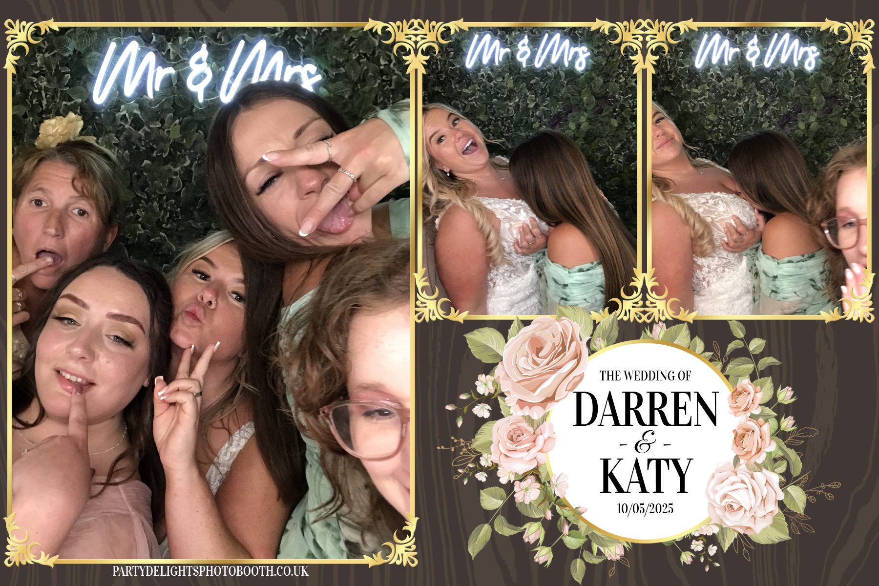 Darren & Katy Wedding | View more photos from the event at gallery.partydelightsphotobooth.co.uk/u/PartyDelightsPhotoBooth/Darren-Katy-Wedding