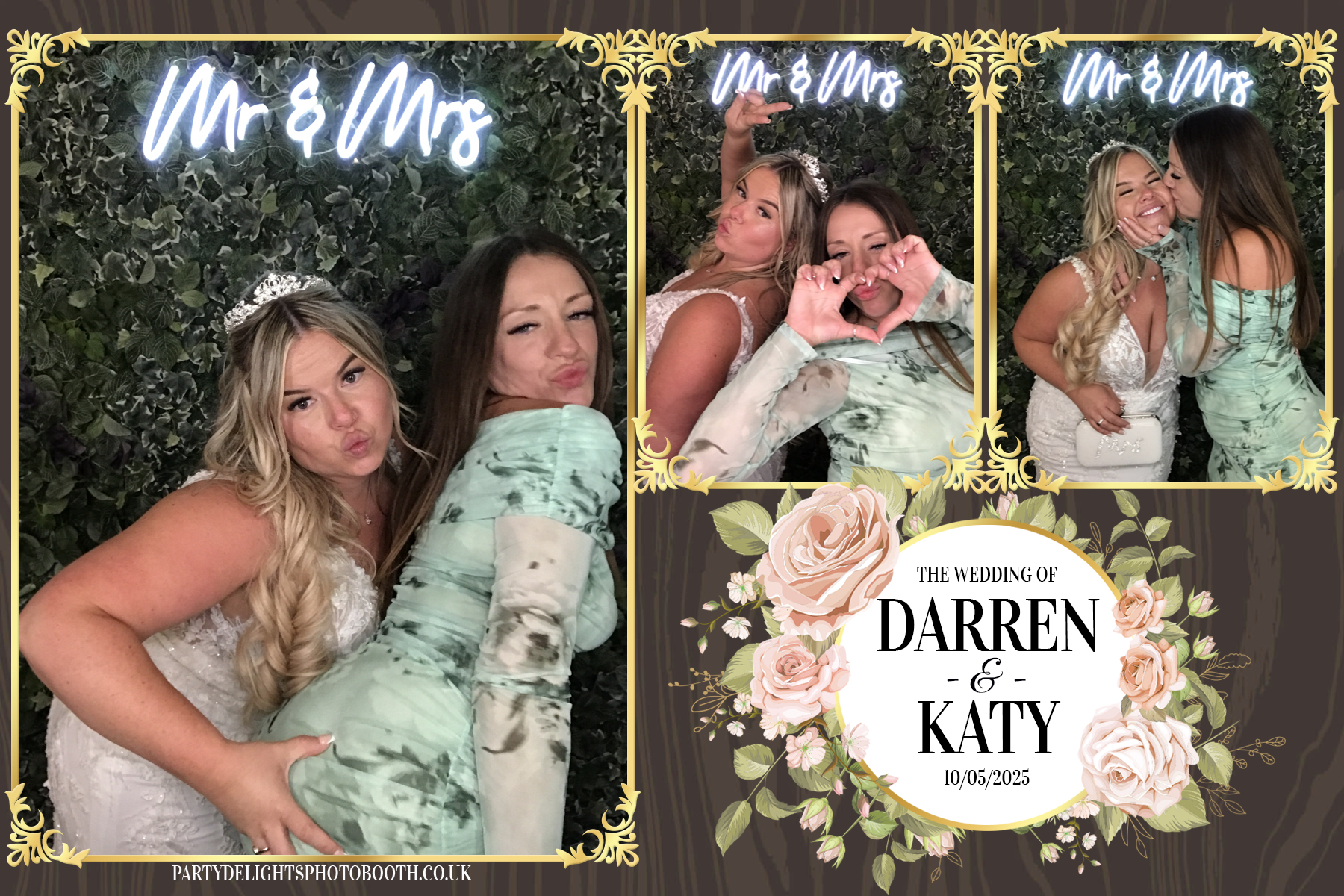 Darren & Katy Wedding | View more photos from the event at gallery.partydelightsphotobooth.co.uk/u/PartyDelightsPhotoBooth/Darren-Katy-Wedding