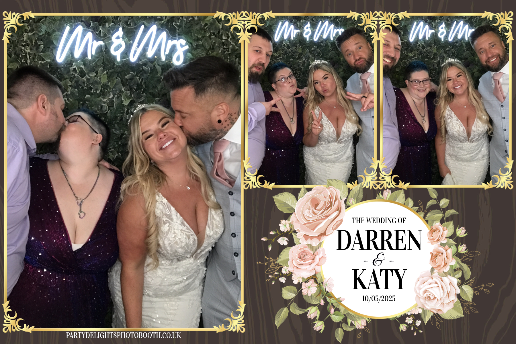 Darren & Katy Wedding | View more photos from the event at gallery.partydelightsphotobooth.co.uk/u/PartyDelightsPhotoBooth/Darren-Katy-Wedding